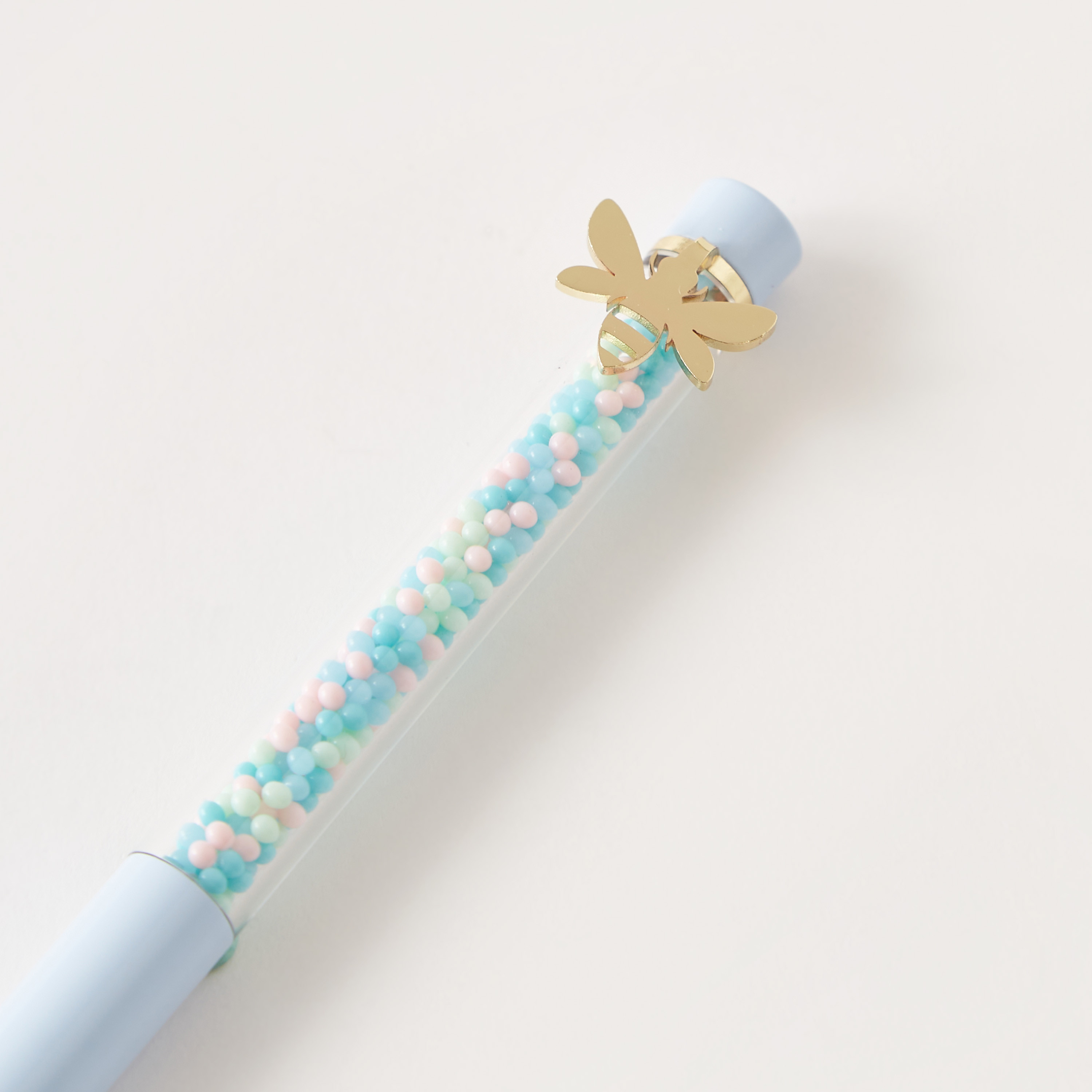 Metal Pen with Butterfly Applique Detail-school-stationery-pensandpencils-image-4