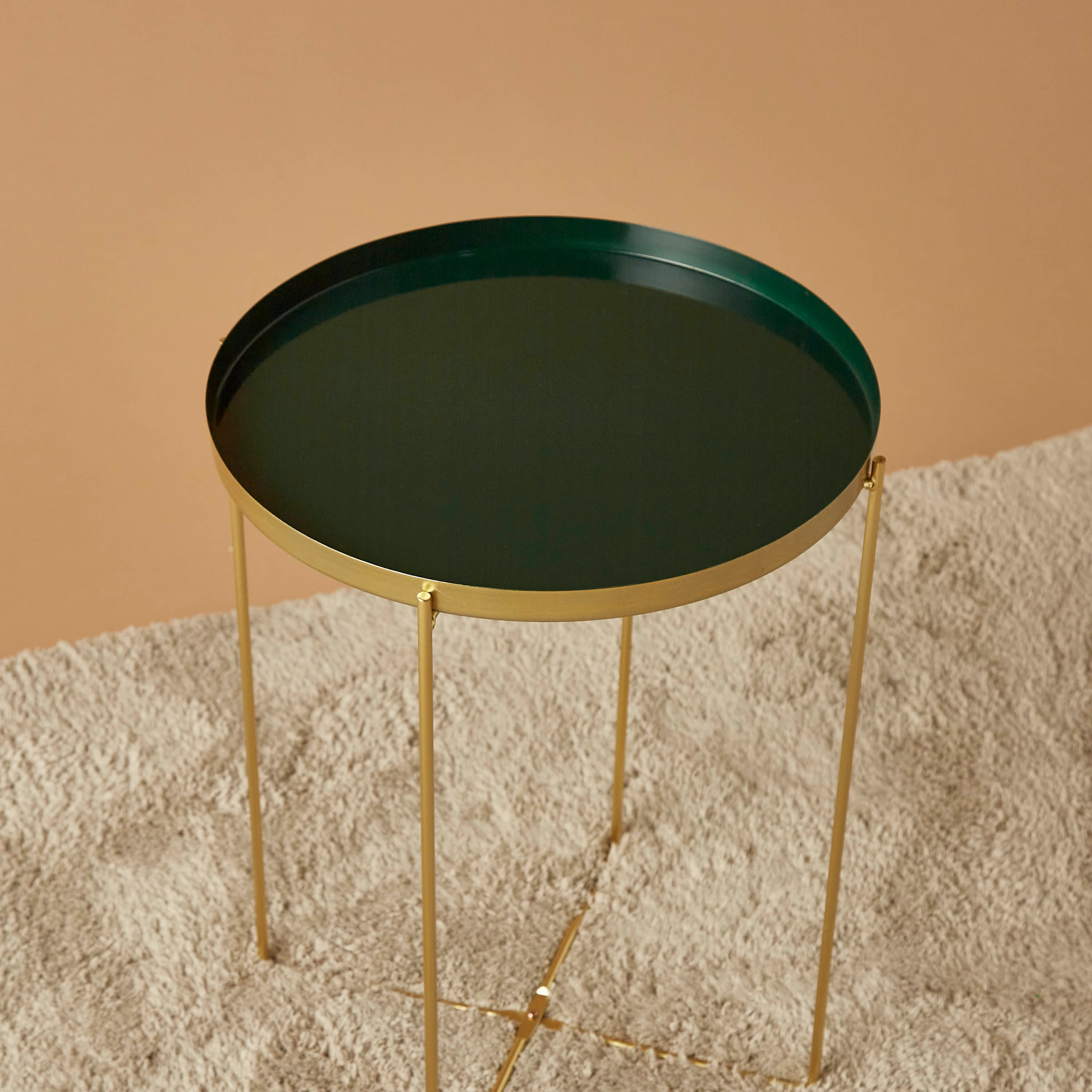 Metal Top Accent Table - 36x36x47 cms-furniture-livingroom-sideandendtables-image-3