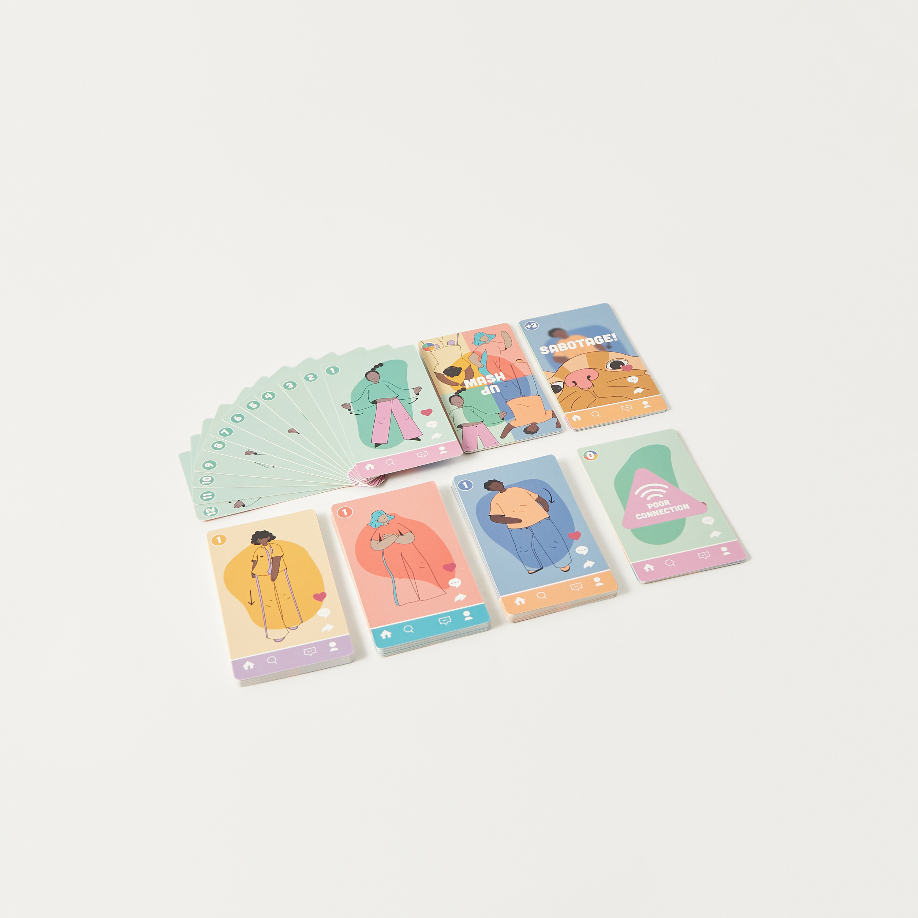 مجموعة بطاقات لعب تو ليفت فييت 60 قطعة من يلو كاب-toys-blocksandpuzzles-image-1