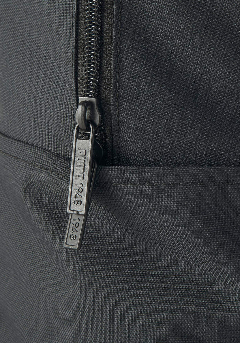 Puma Logo Print Backpack-Back To School-image-4