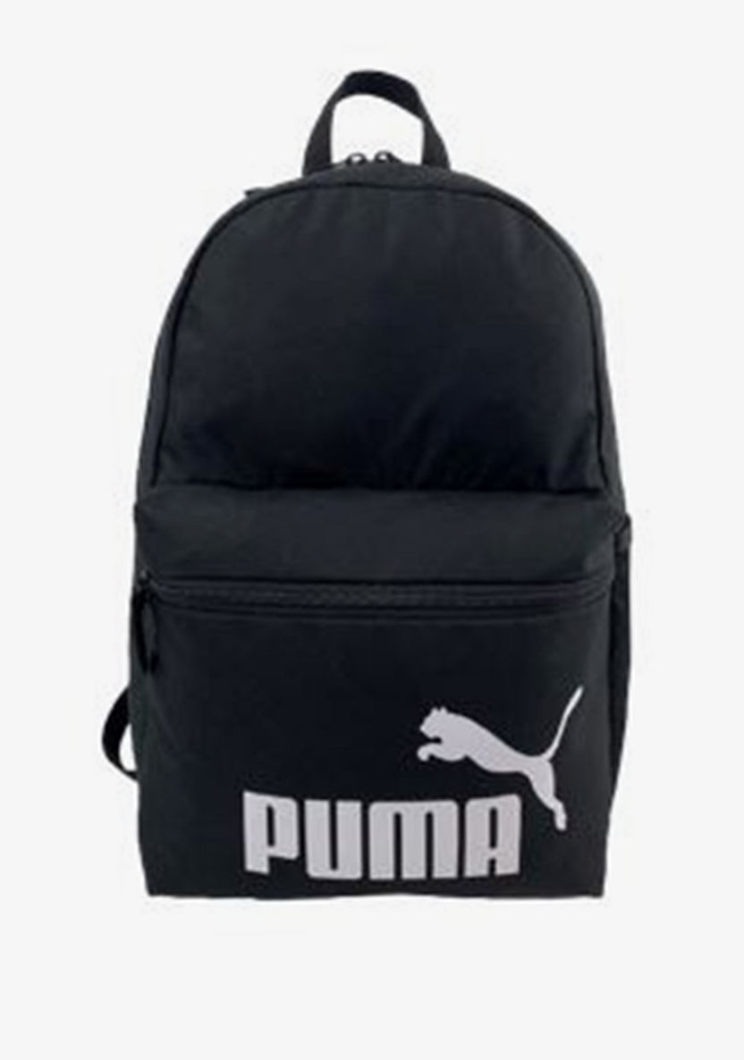 Puma Logo Print Backpack with Lunch Bag and Pouch-Back To School-image-3
