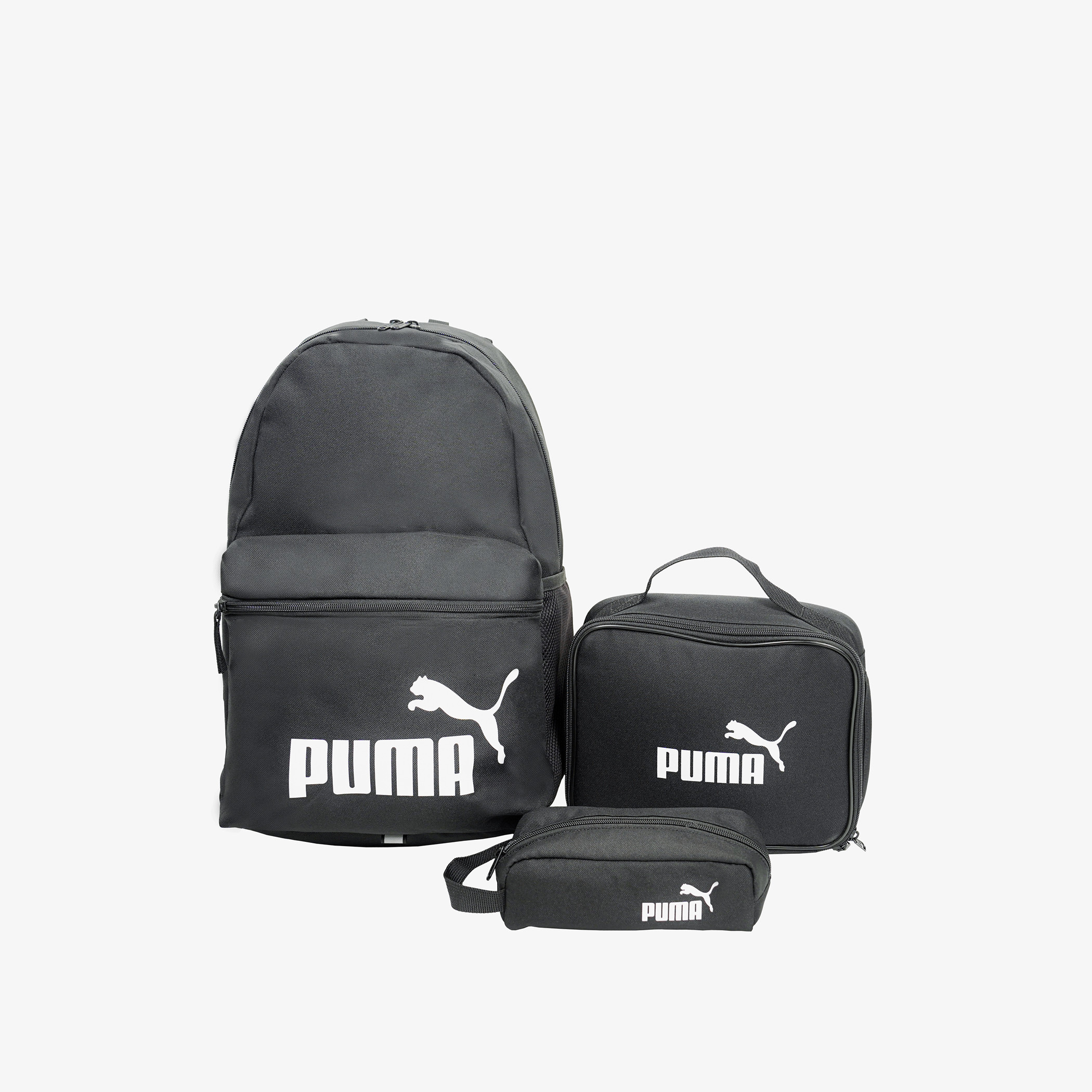 Puma Logo Print Backpack with Lunch Bag and Pouch-school-bagsandbackpacks-backpacks-image-8
