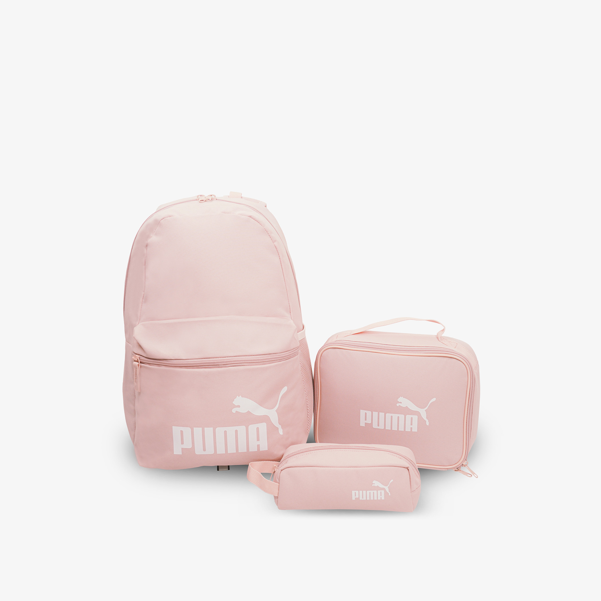 Puma Logo Print Backpack with Lunch Bag and Pencil Case-women-bagsandwallets-backpacks-image-4