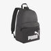 Puma Logo Print Backpack with Adjustable Straps and Zip Closure-Boy%27s Backpacks-thumbnail-0