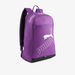 Puma Logo Print Backpack with Adjustable Straps and Zip Closure-Girl%27s Backpacks-thumbnail-0