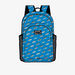 Puma Printed Backpack with Adjustable Shoulder Straps and Zip Closure-Boy%27s Backpacks-thumbnailMobile-0