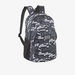 Puma All-Over Logo Print Backpack with Adjustable Straps and Zip Closure-Back To School-thumbnail-0