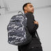 Puma All-Over Logo Print Backpack with Adjustable Straps and Zip Closure-Back To School-thumbnail-3