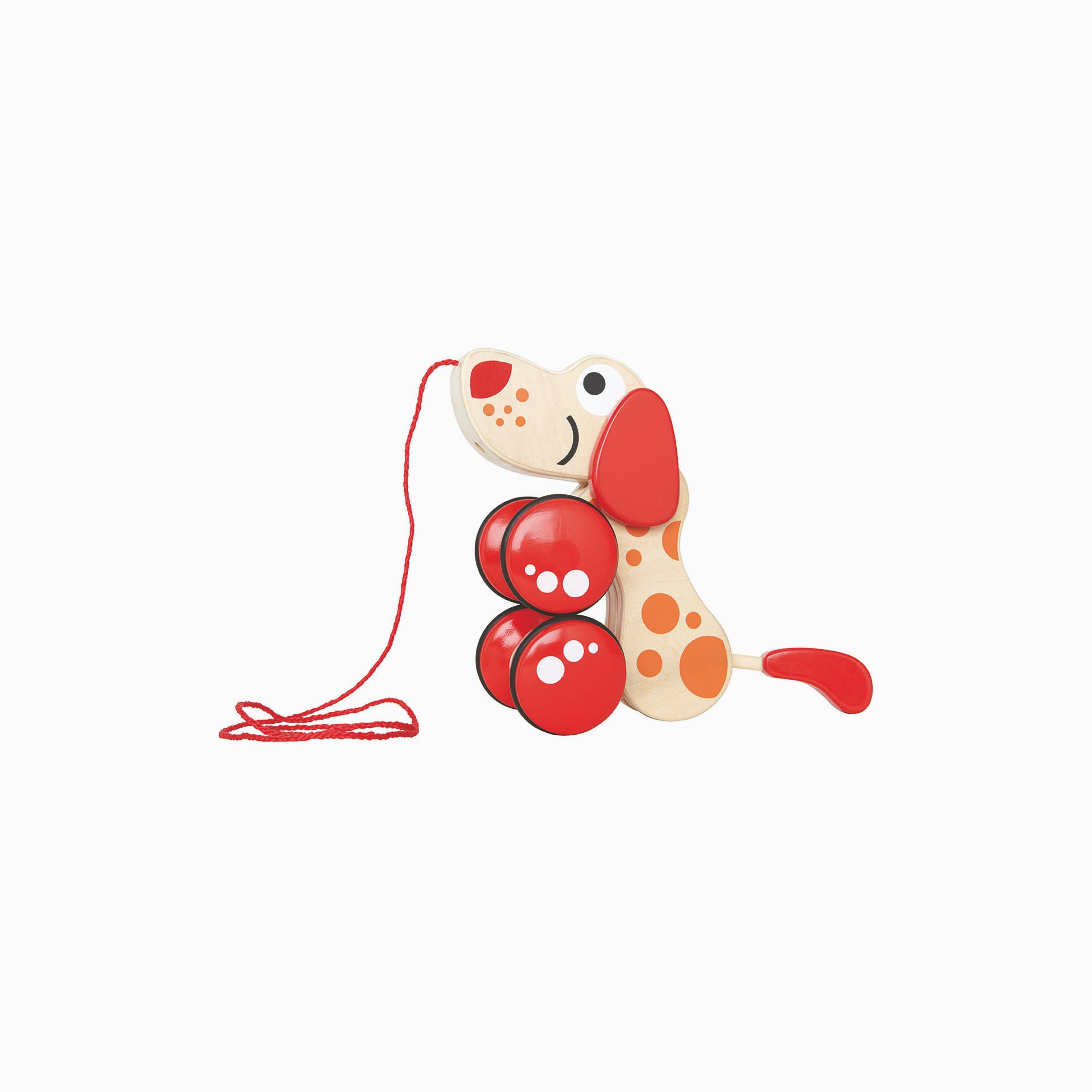 Hape Walk-A-Long Puppy Push And Pull Toy-toys-babyandtoddlertoys-pushandpulltoys-image-1