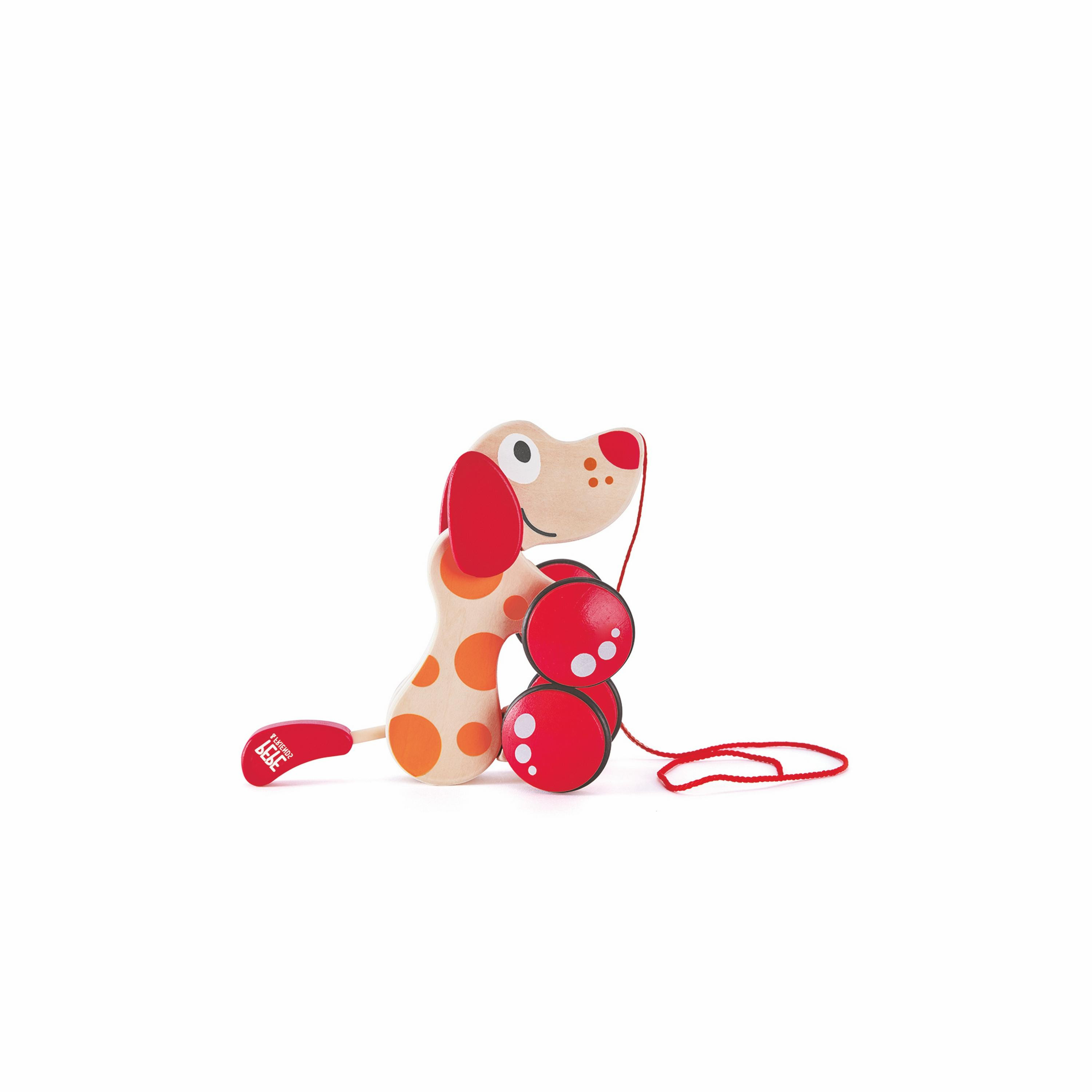 Hape Walk-A-Long Puppy Push And Pull Toy-toys-babyandtoddlertoys-pushandpulltoys-image-4