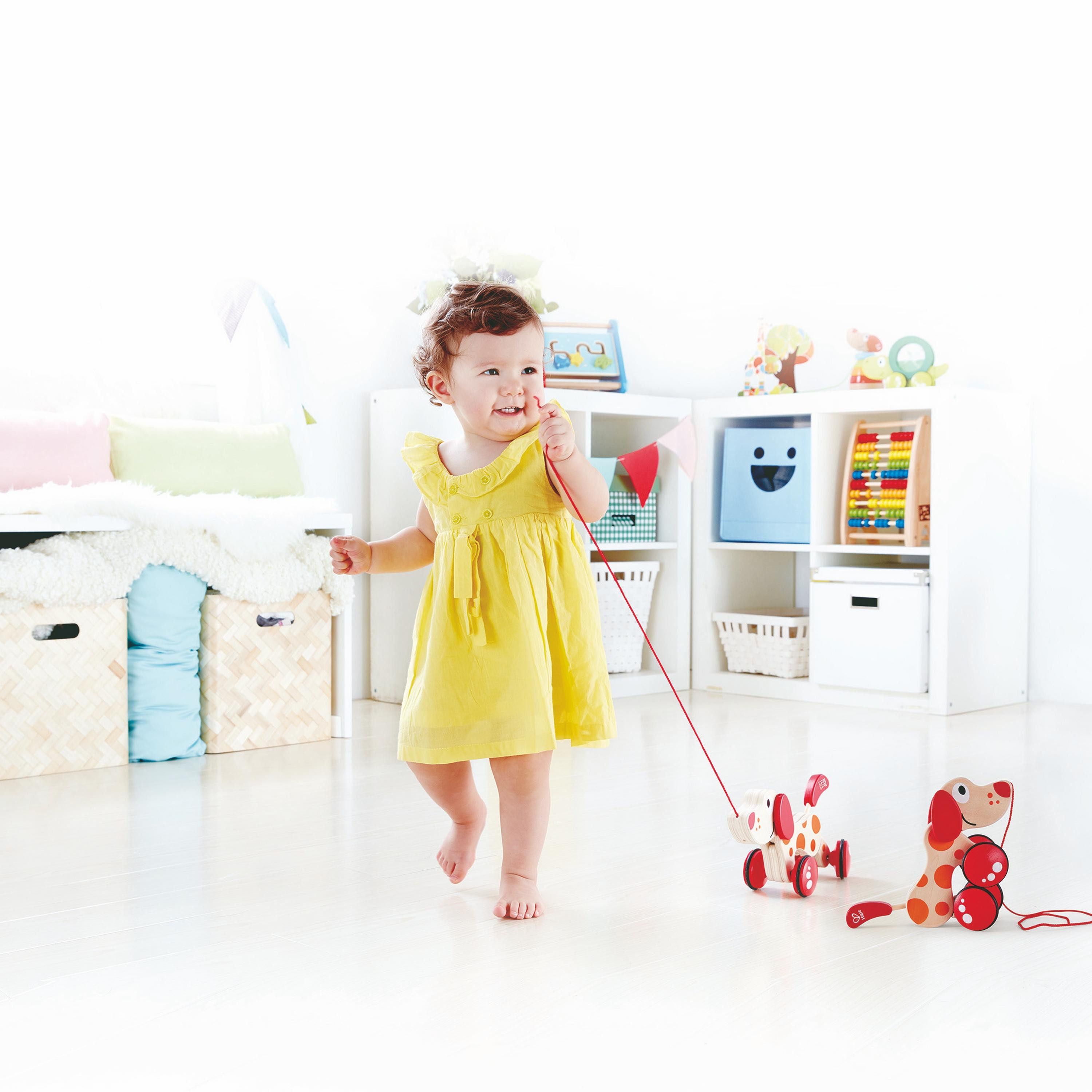 Hape Walk-A-Long Puppy Push And Pull Toy-toys-babyandtoddlertoys-pushandpulltoys-image-5