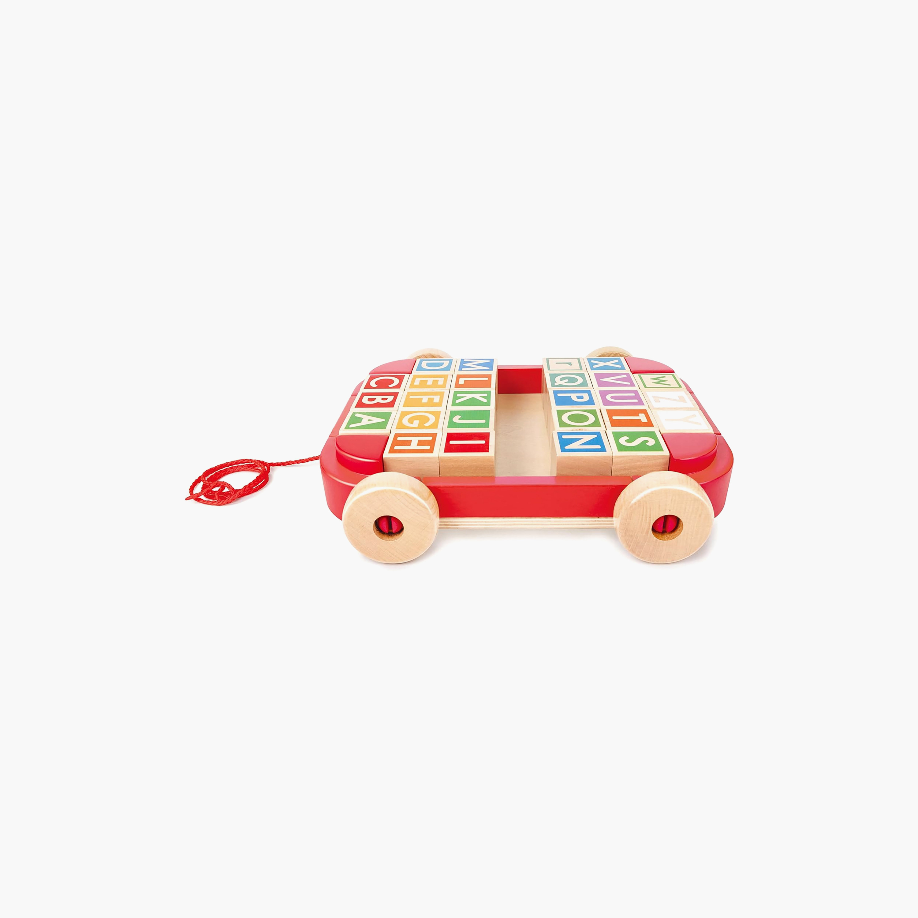 عربة سحب مع مكعبات تكديس من هابي-toys-babyandtoddlertoys-pushandpulltoys-image-3