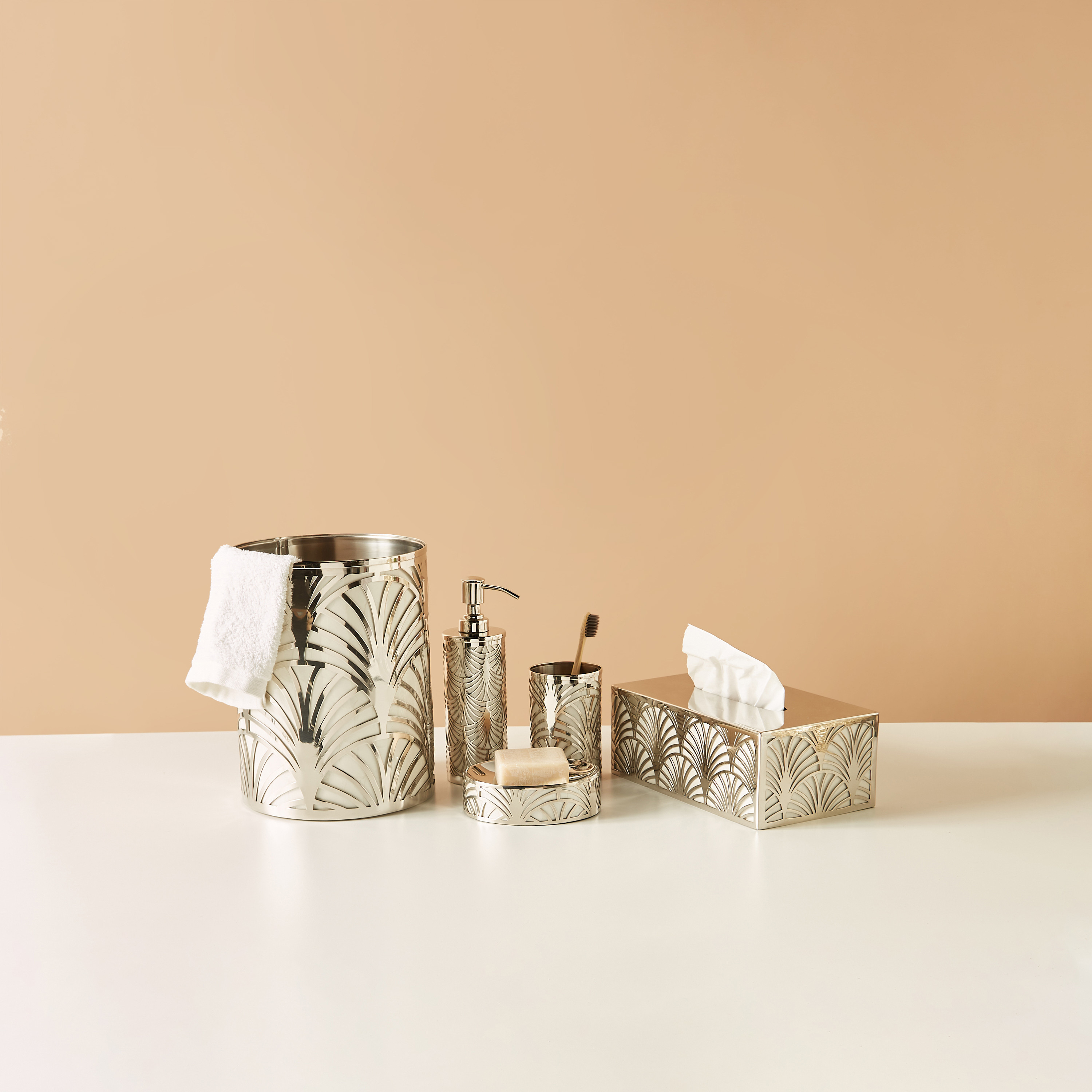 Decorative Art Cutout Waste Bin-household-bathandlaundry-wastebinsandaccessories-image-5
