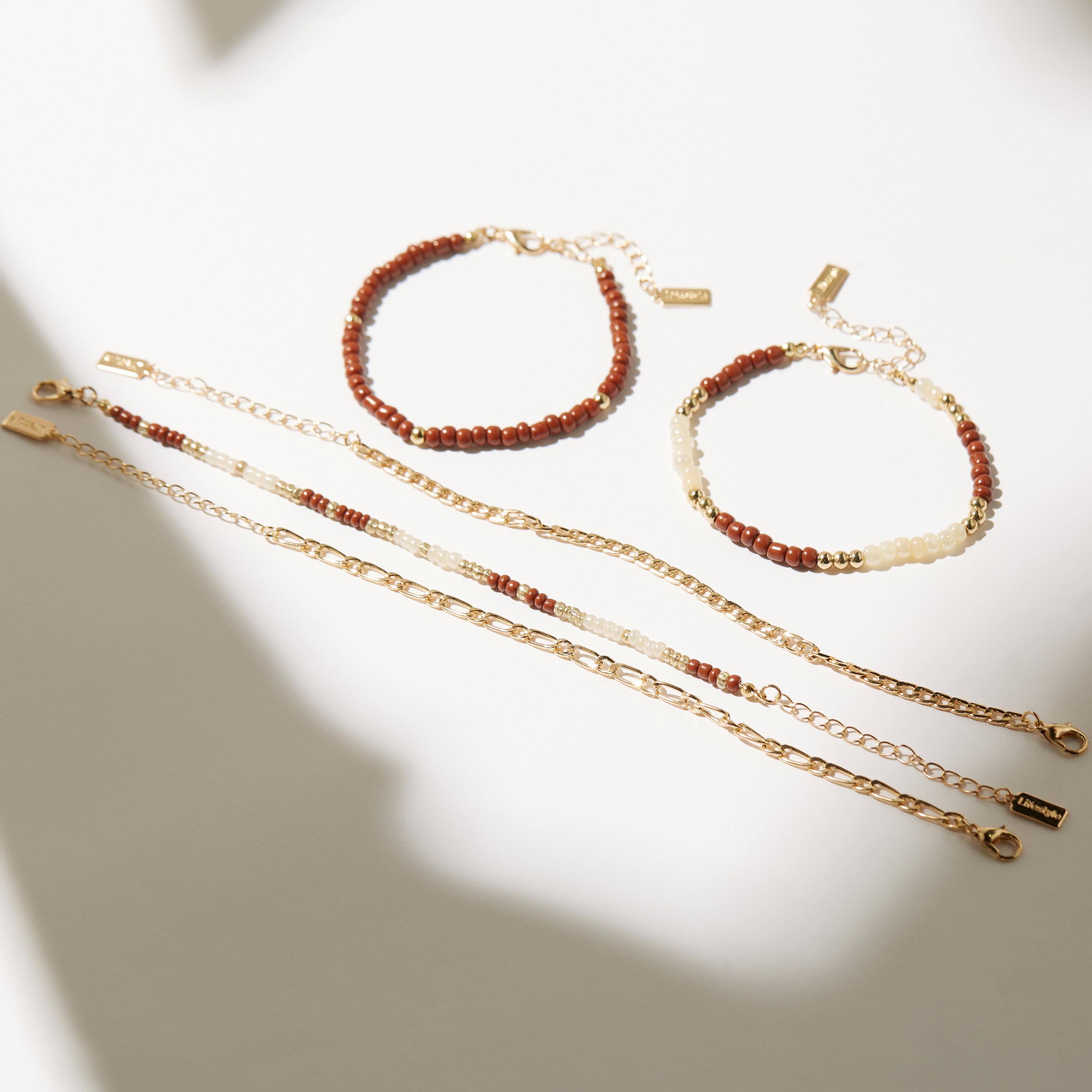 Assorted Anklet - Set of 5-women-watchesandjewellery-jewellery-anklets-image-3