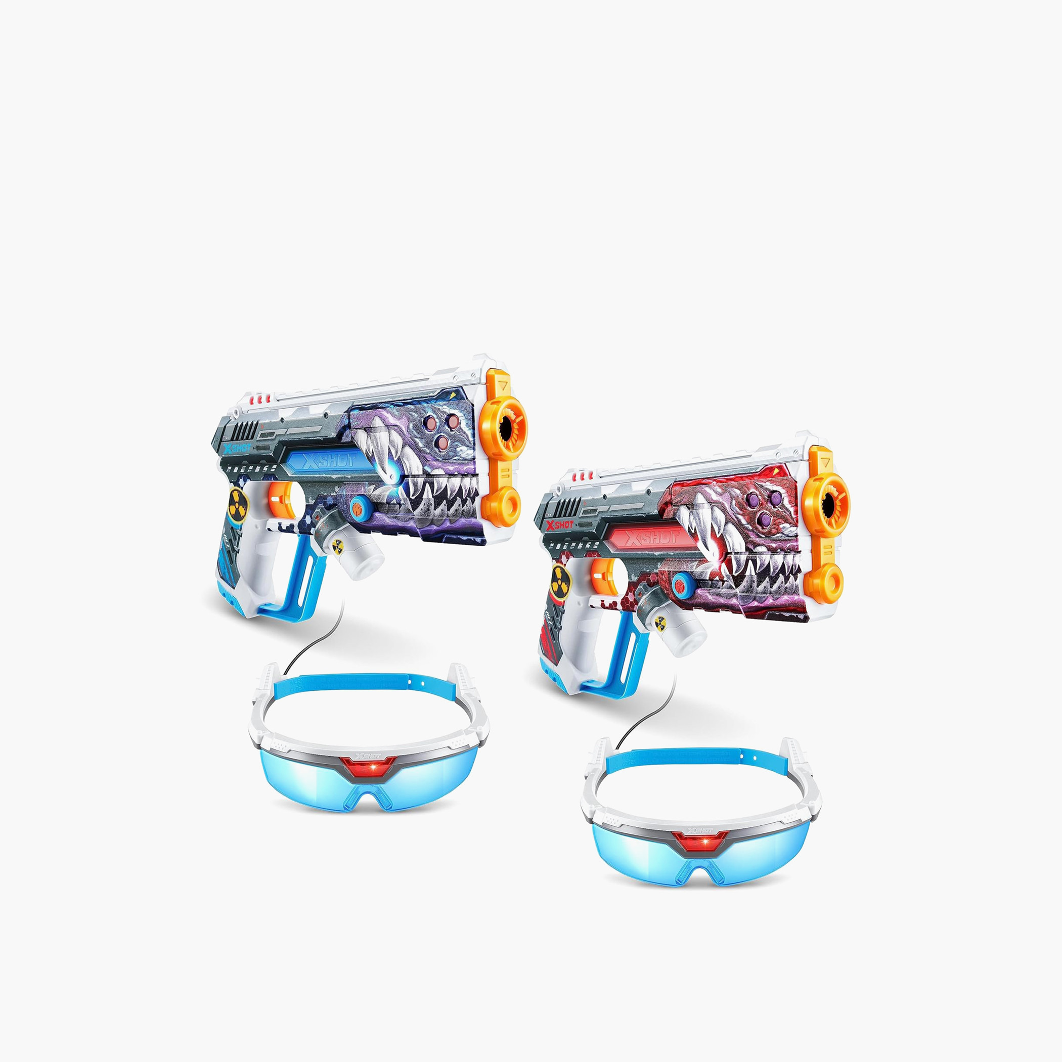 X-Shot 2-Piece Laser 360 Skins Toy Blaster Gun Set-toys-outdoor-gunsandfoamblasters-image-2