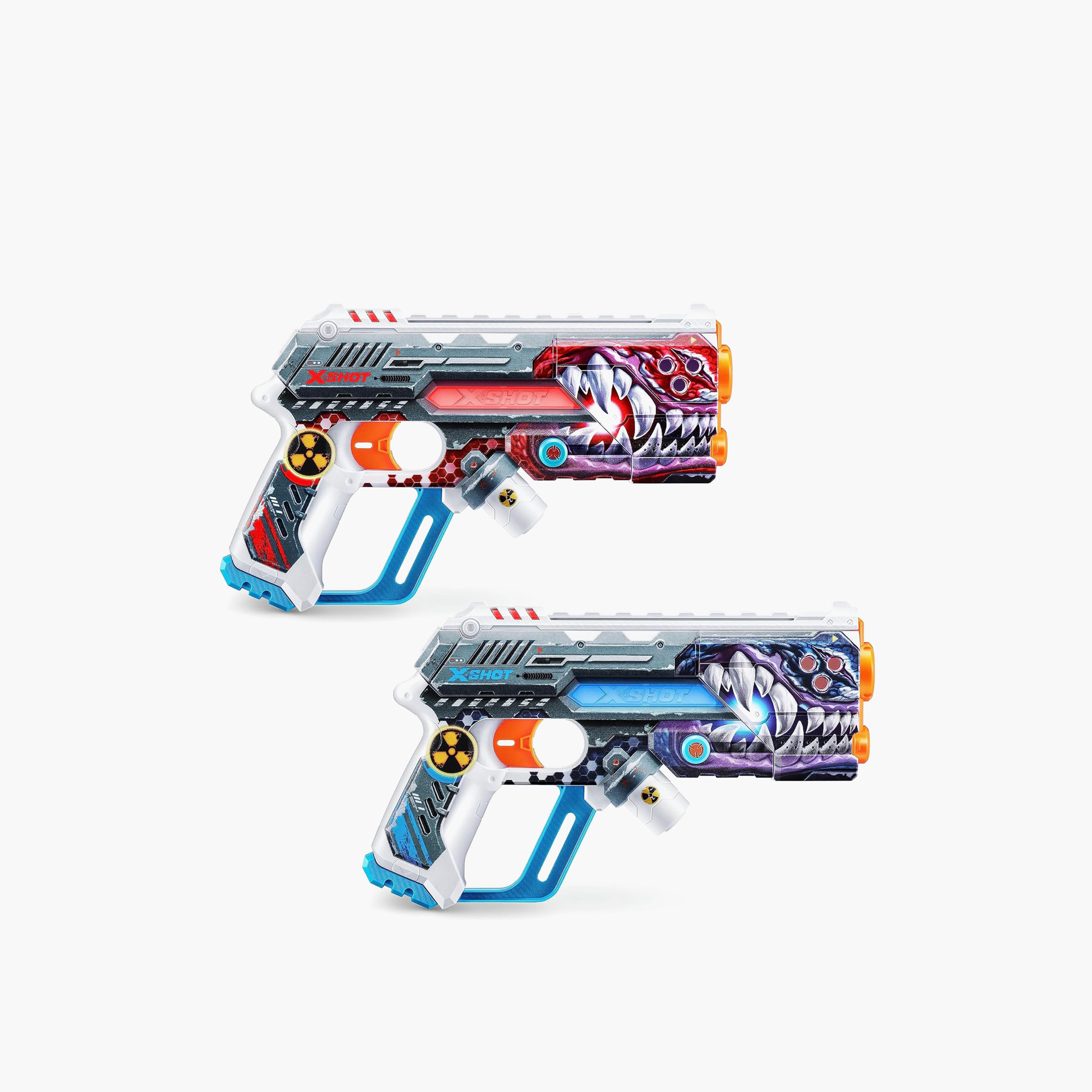 X-Shot 2-Piece Laser 360 Skins Toy Blaster Gun Set-toys-outdoor-gunsandfoamblasters-image-3