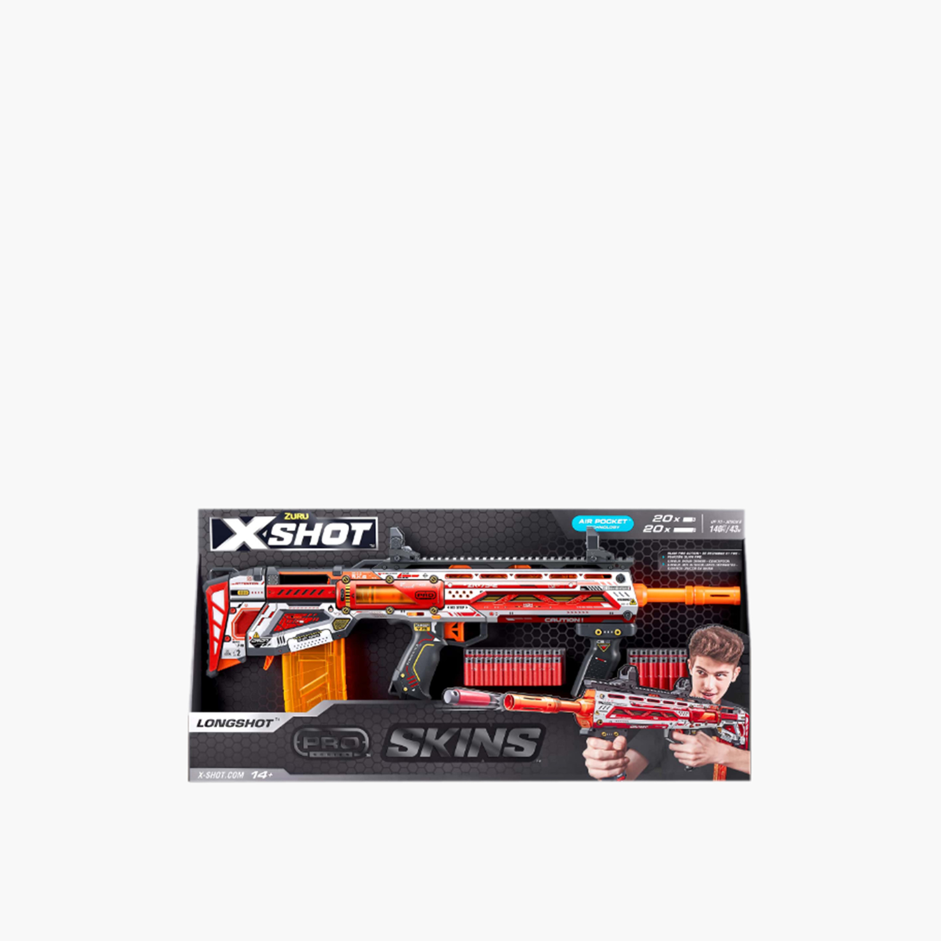 X-Shot Skins Pro Longshot Shooter Playset-toys-outdoor-gunsandfoamblasters-image-1