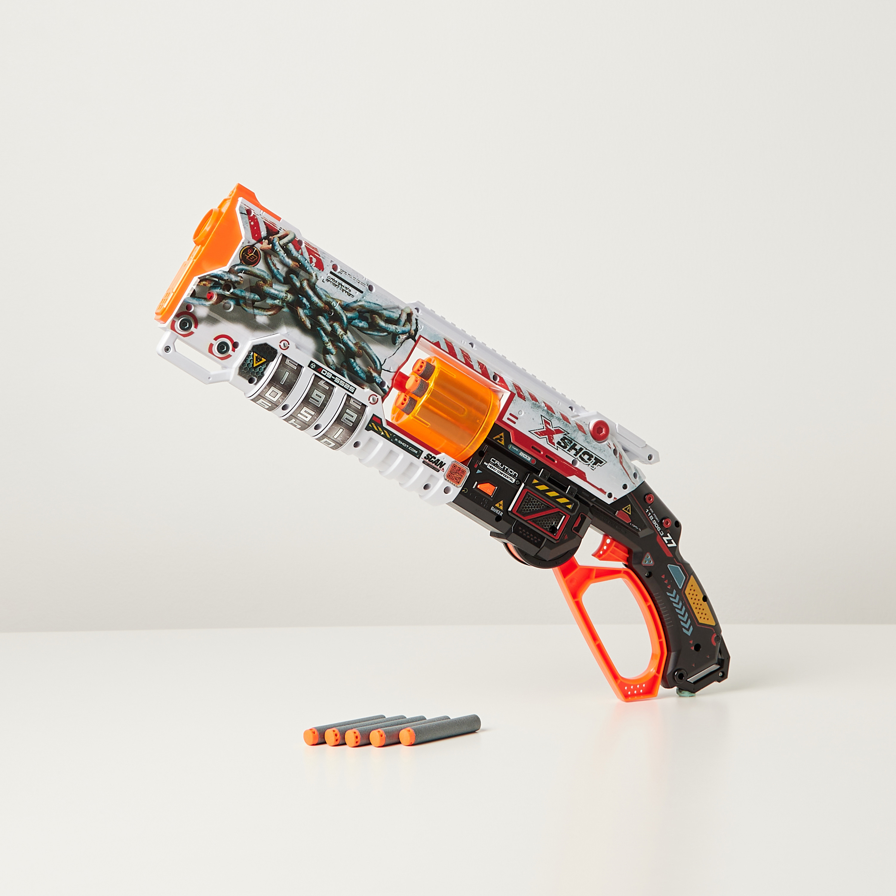 X-Shot Skins Lock Blaster Toy with Darts-toys-outdoor-gunsandfoamblasters-image-1