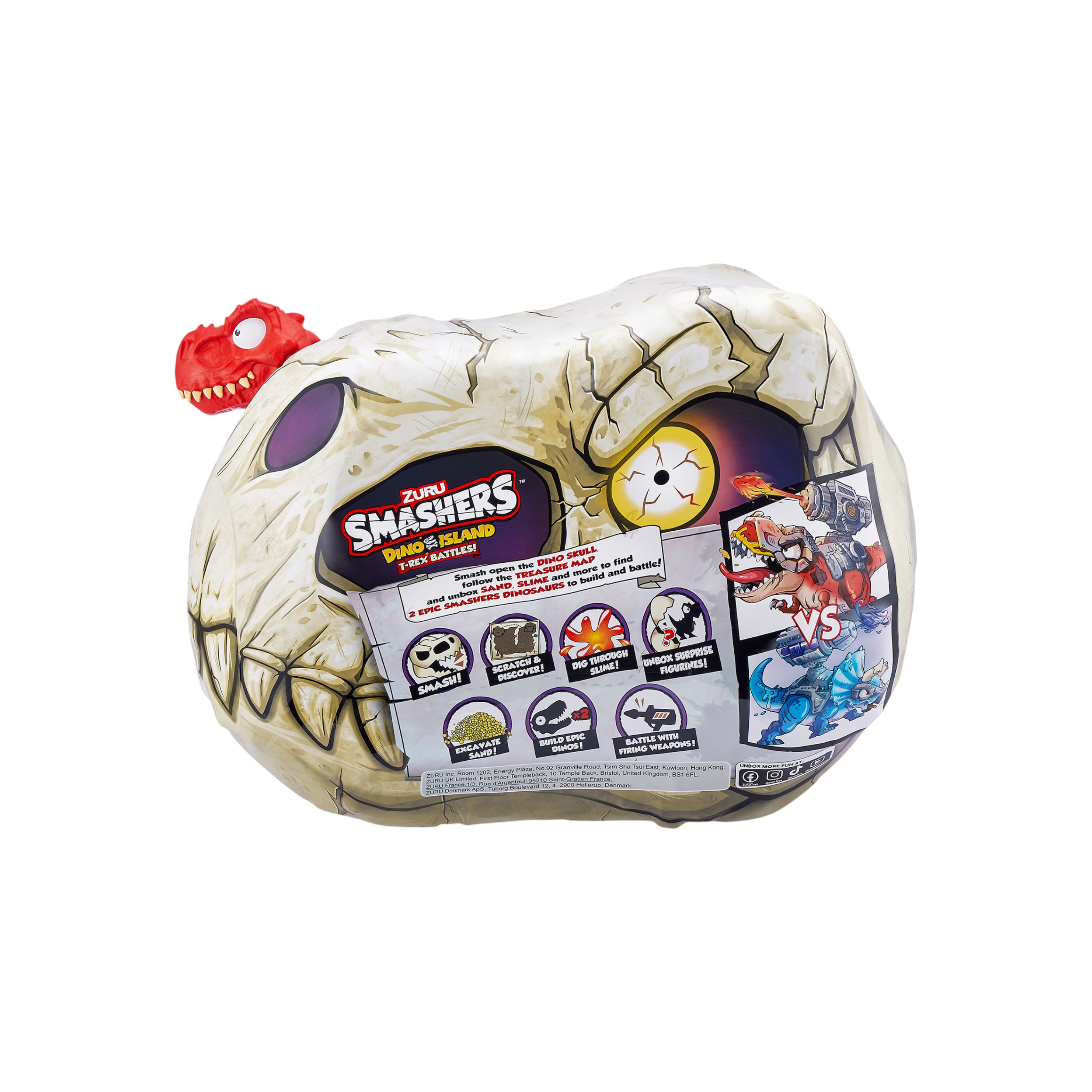 ZURU Assorted Smashers Dino Island S1 T-Rex Battle Playset-toys-noveltyandcollectibles-collectibles-image-7
