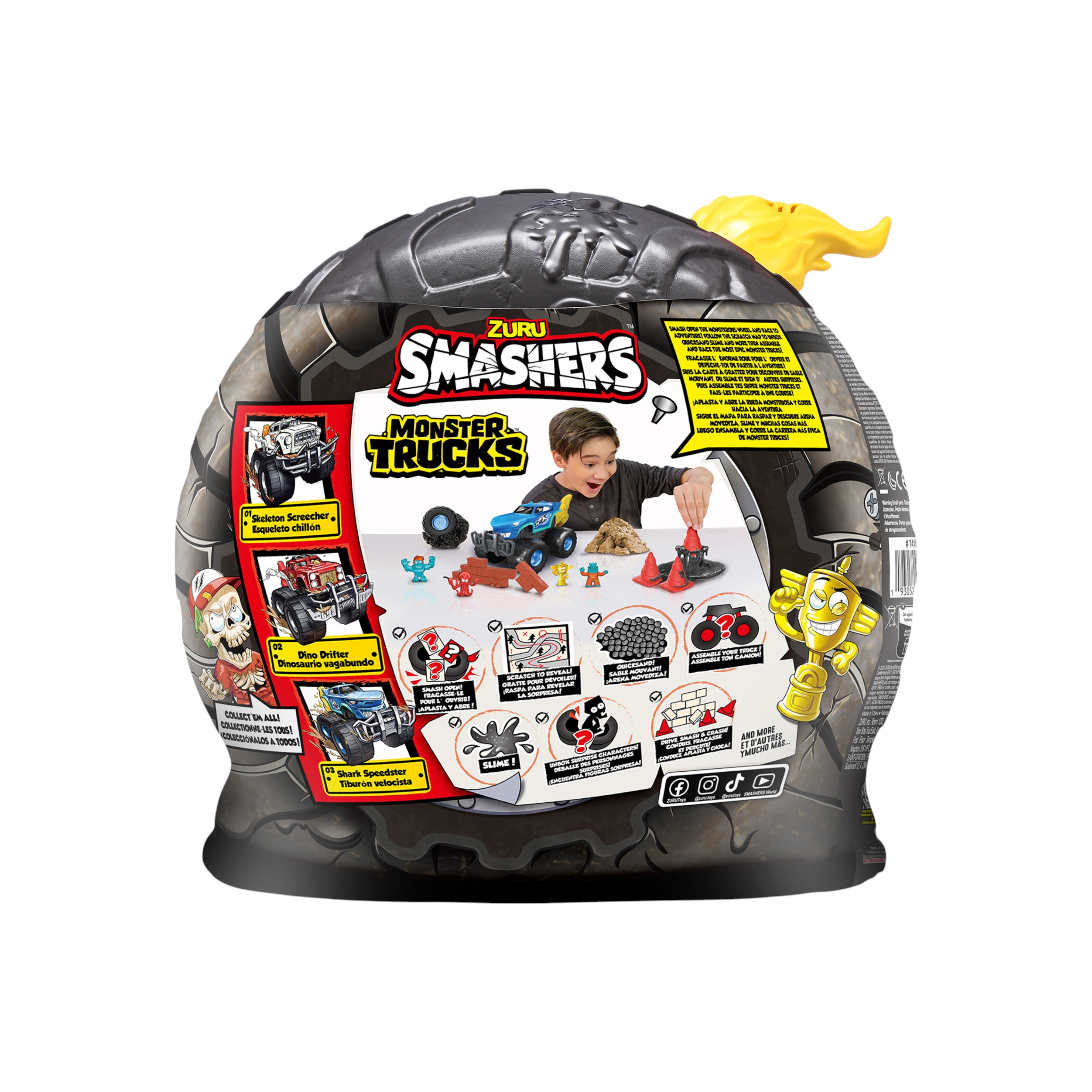 ZURU Smashers Assorted Monster Truck Surprise Playset-toys-noveltyandcollectibles-collectibles-image-4