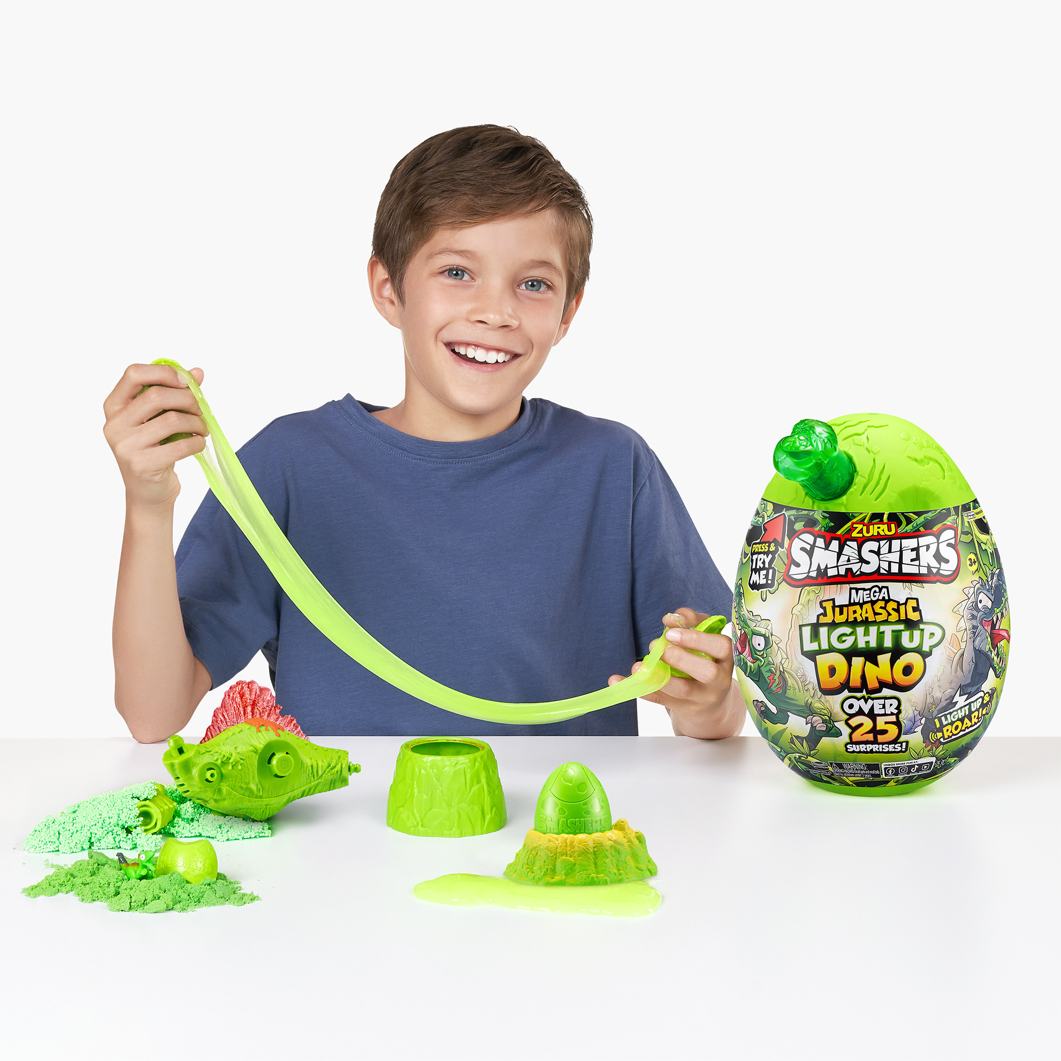 ZURU Smashers Assorted Mega Jurassic Light-Up Dino Surprise Egg-toys-noveltyandcollectibles-collectibles-image-7