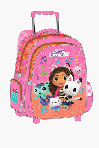 Buy Gabby's Dollhouse Print 5-Piece Trolley Backpack Set - 16 inches Online