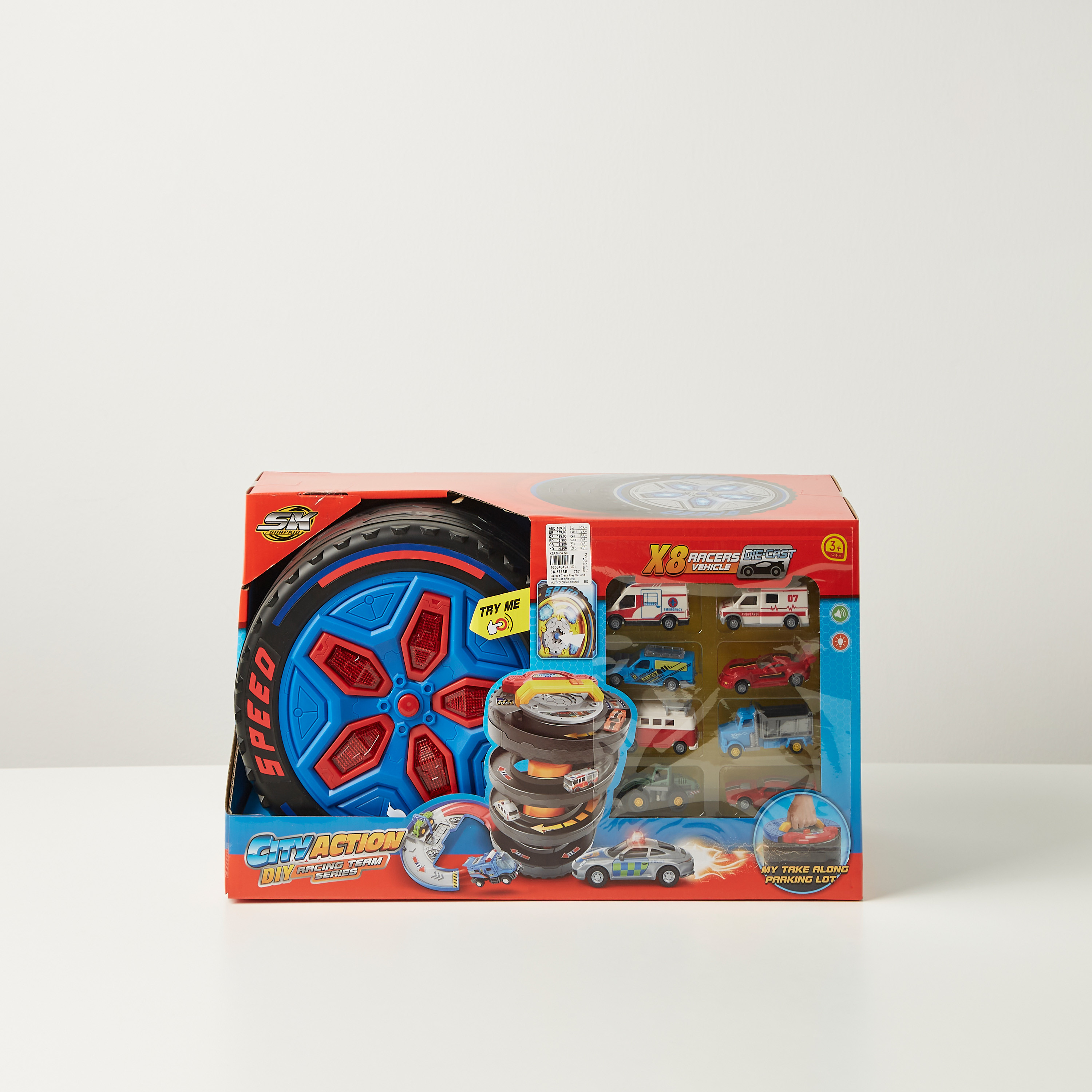 Juniors Garage Track Playset with Carry Case-toys-playvehicles-vehicleplaysets-image-5