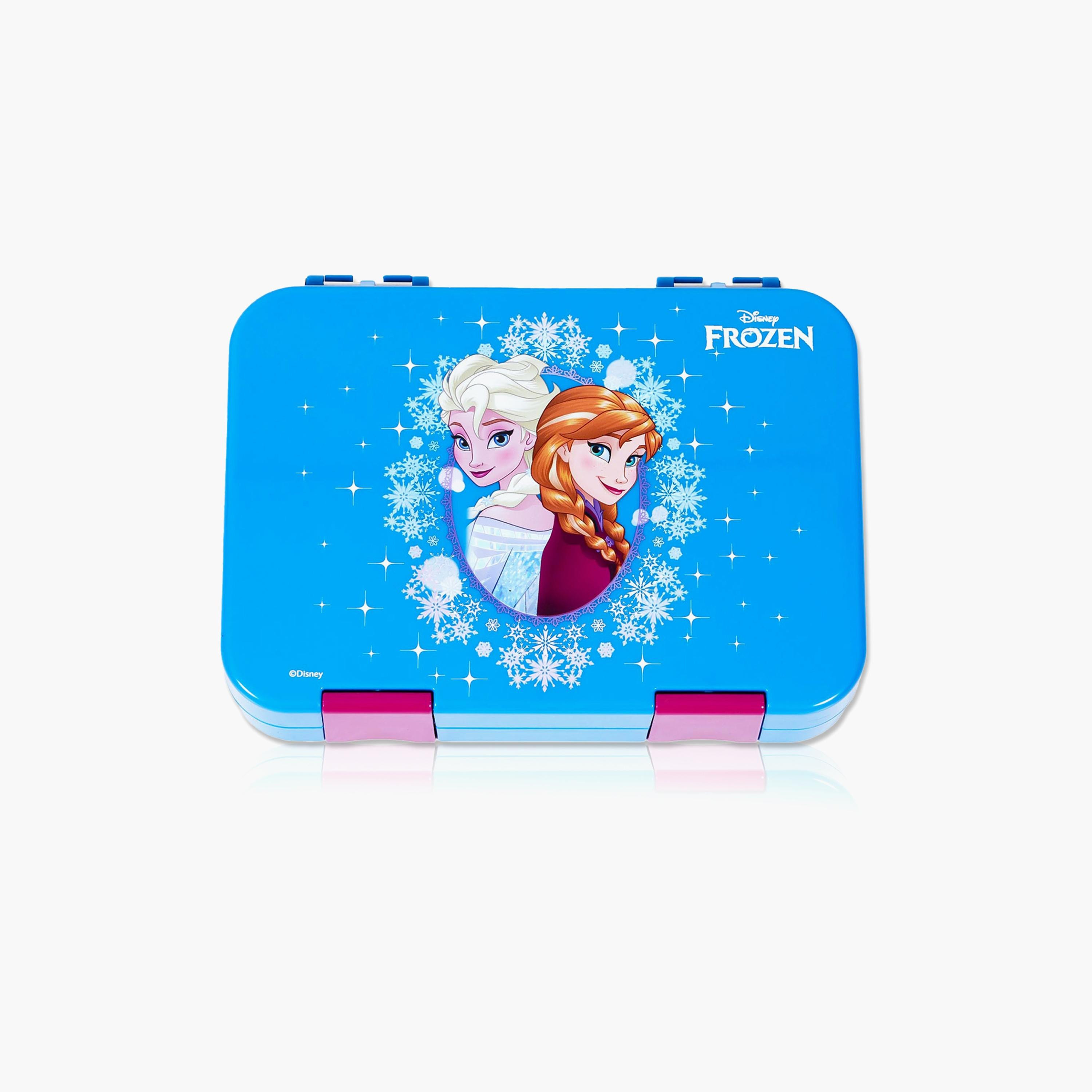 Eazy Kids Disney Frozen Elsa Anna 6 4 Compartment Convertible Bento ...