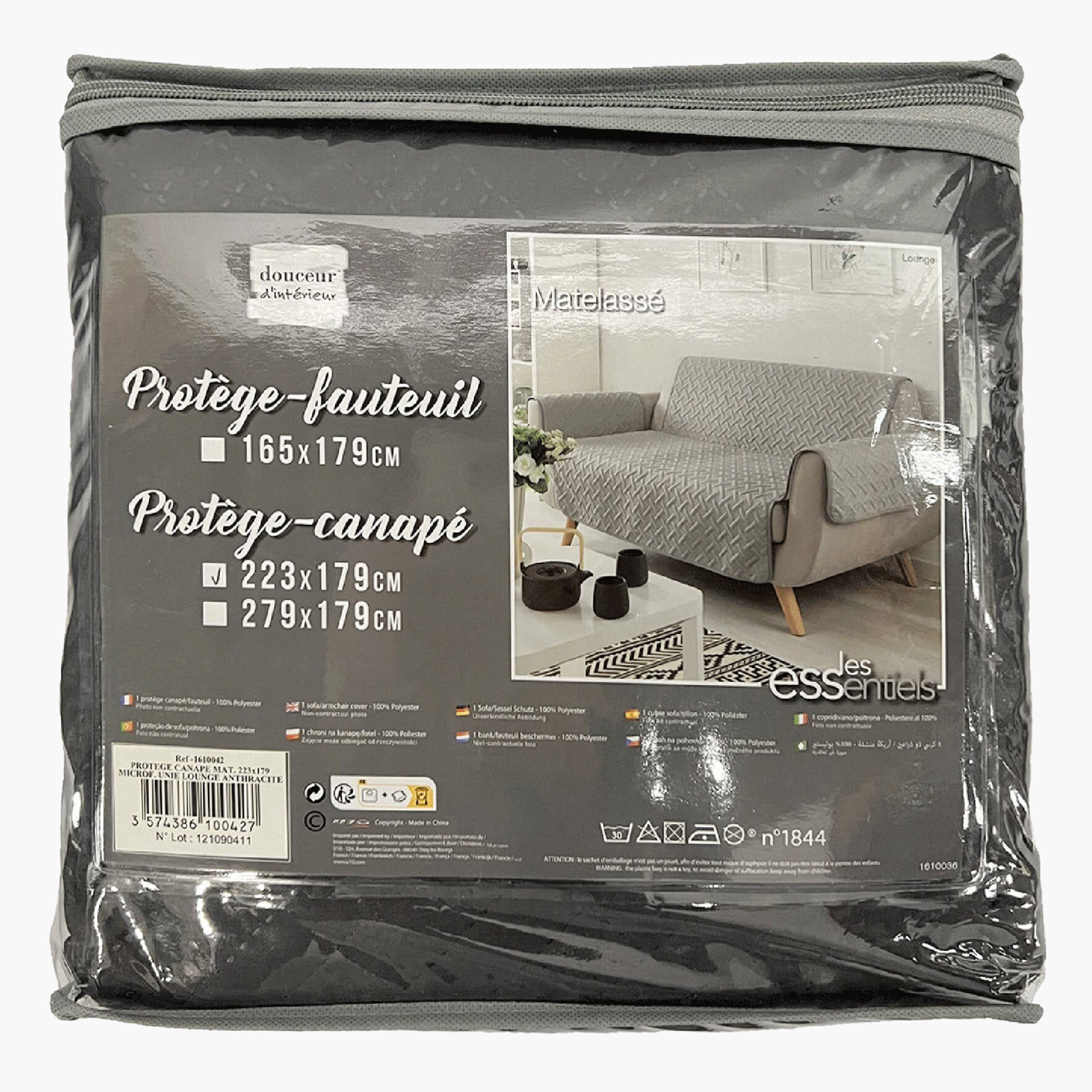 Quilted Sofa Cover - 223x179 cms-household-cushionsandthrows-throwsandblankets-throws-image-3