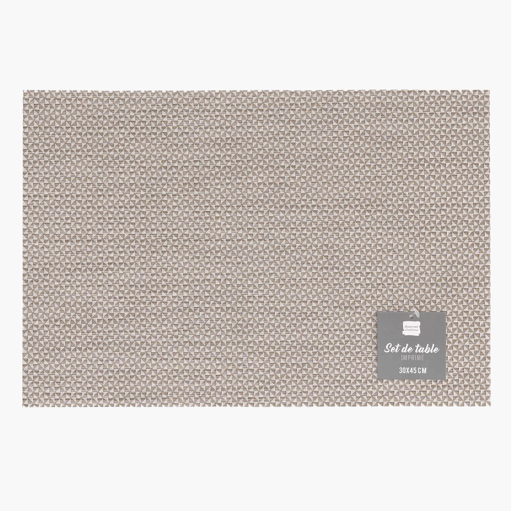 لبادة صحون مستطيلة بارزة الملمس - 30x45 سم-household-dining-tablelinen-placemats-image-3