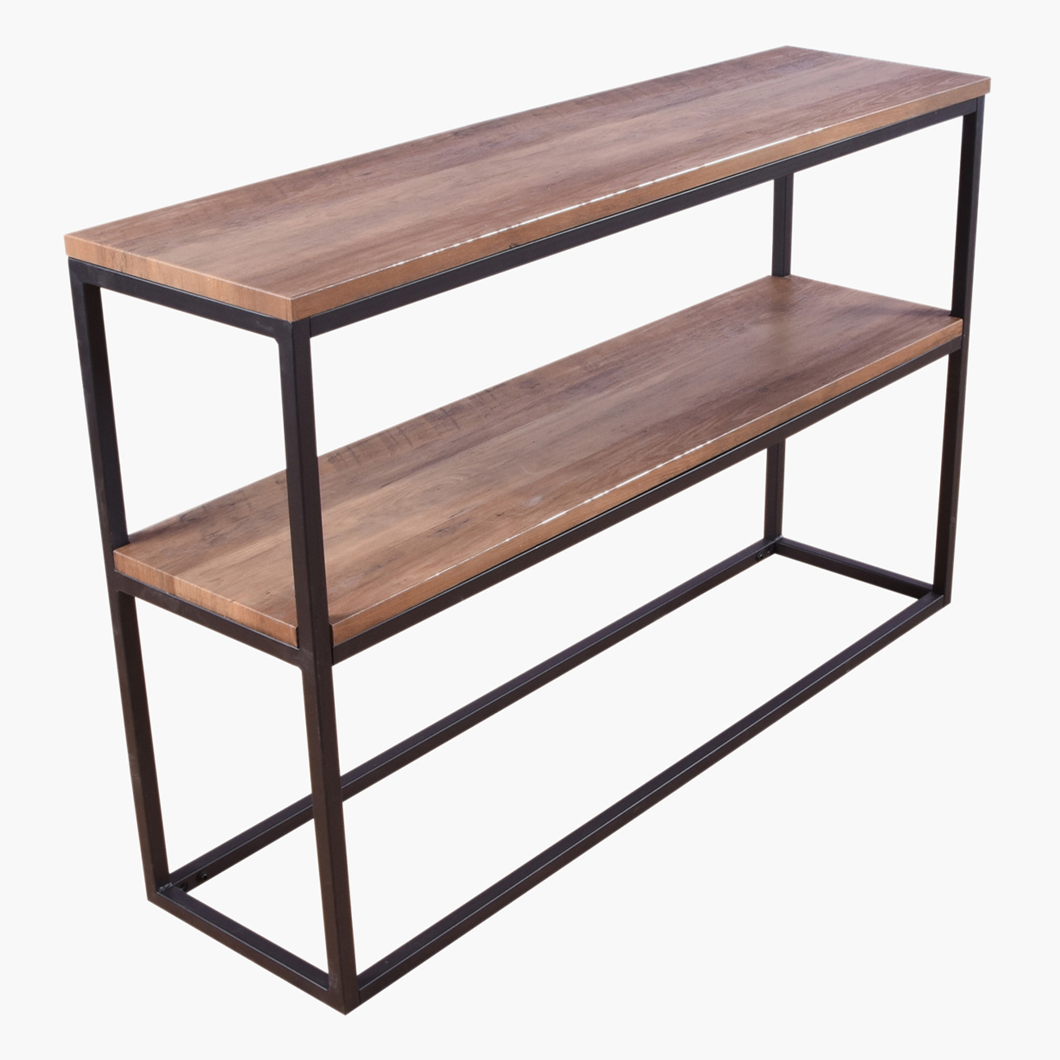 Rectangular 2-Tier Console Table - 110x30x70 cms-furniture-livingroom-consoletablesandmirrors-image-2