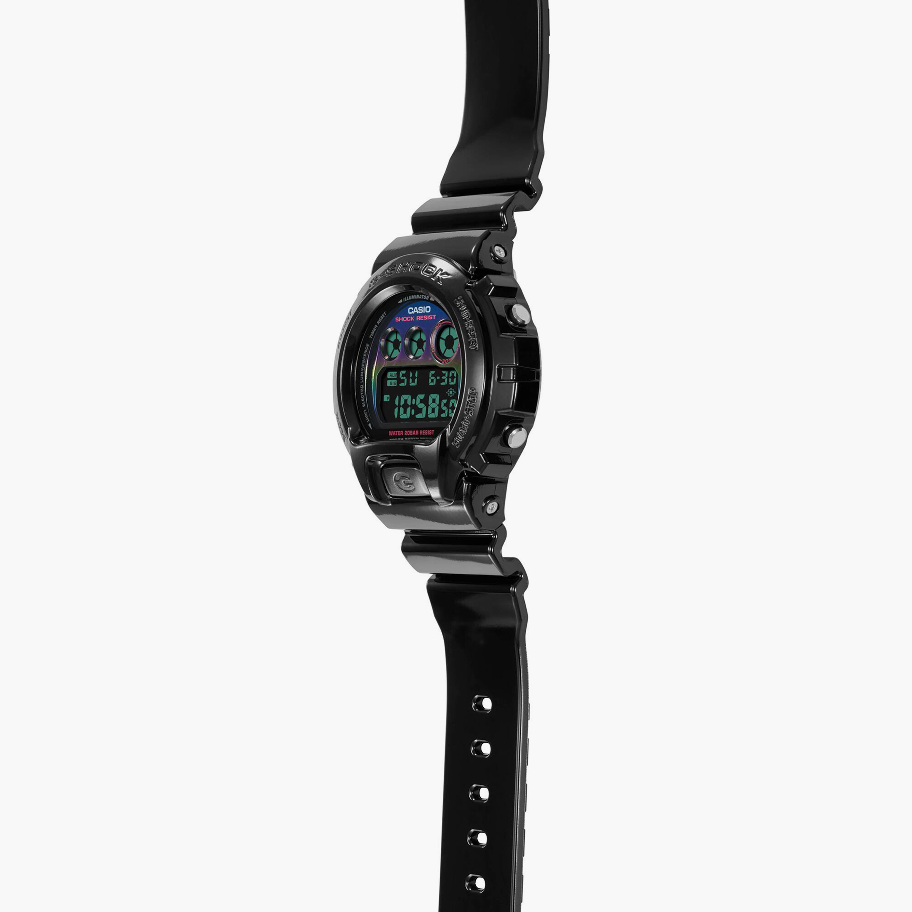 ساعة جي-شوك يونيسكس خضراء رقمية بسوار سيليكون | DW-6900JT-3DR-men-watchesandjewellery-watches-image-2