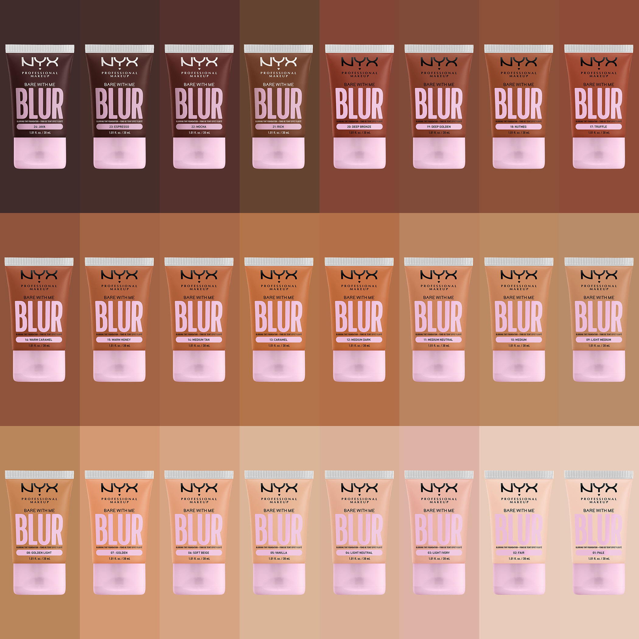NYX Professional Make up Bare With Me Blur Tint Foundation - 30 ml-beautyandpersonalcare-makeup-face-foundations-image-6