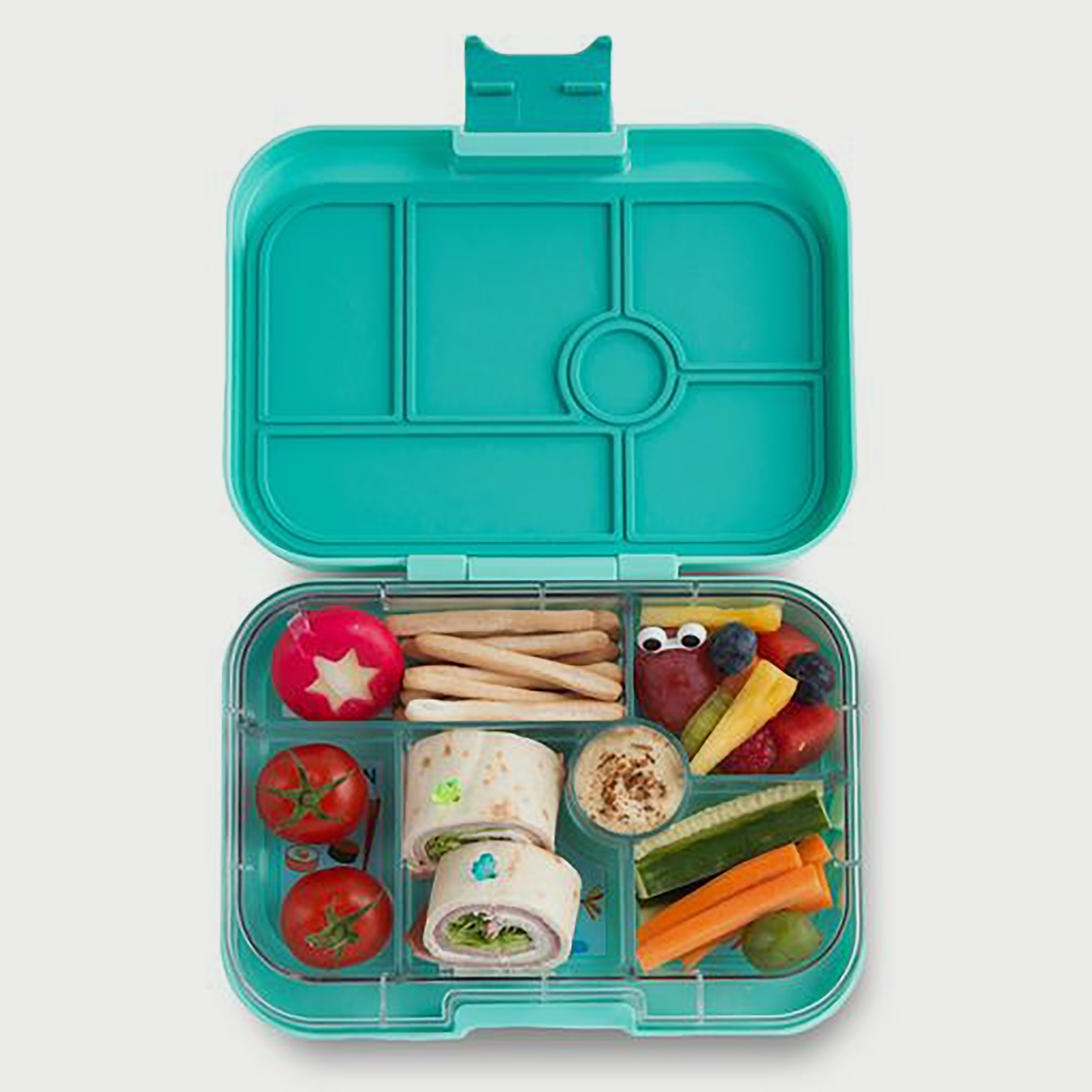 صندوق طعام 6 مقصورات بينتو ستايل بانينو من يامبوكس, جرين سيرف -school-lunchessentials-lunchboxes-image-3