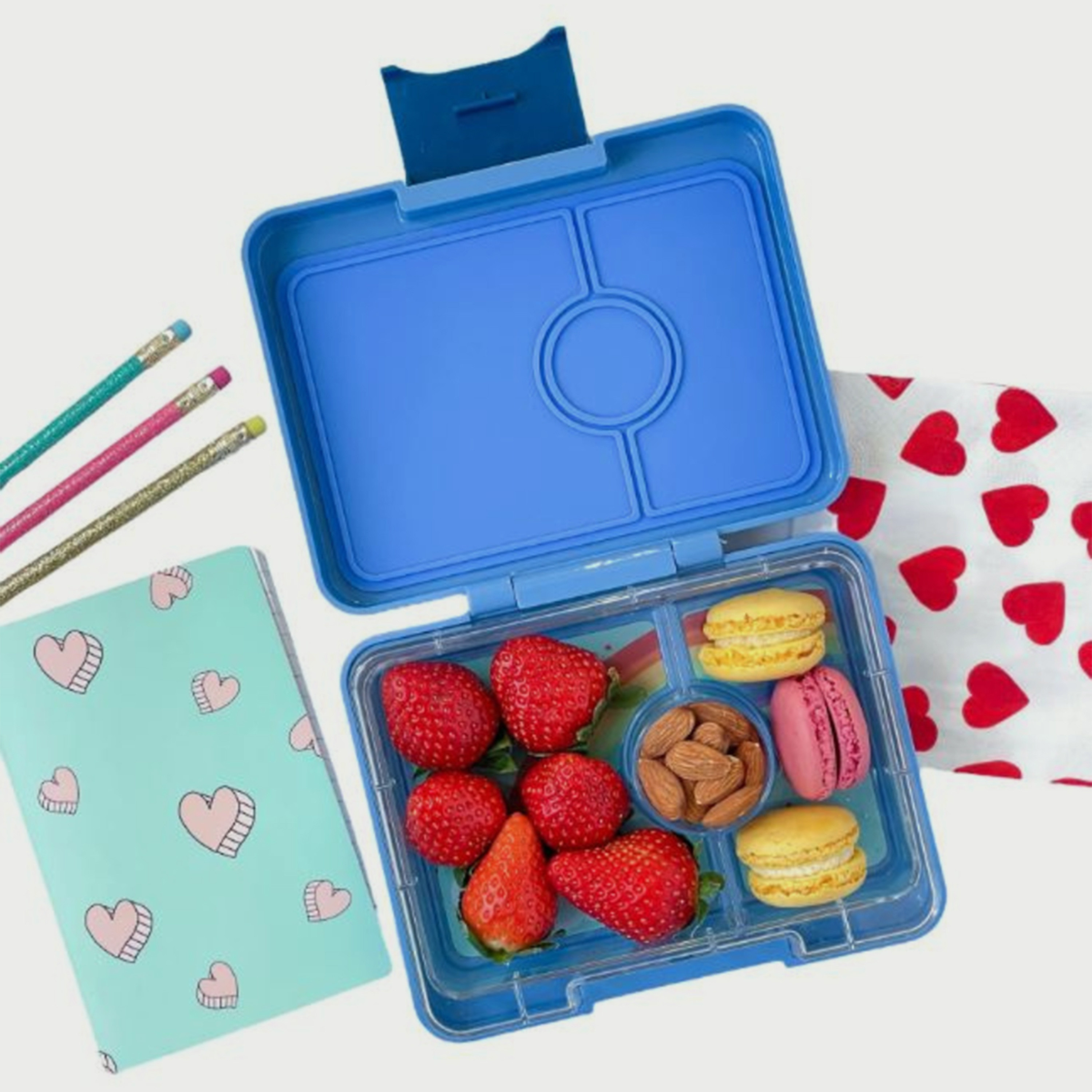 صندوق طعام للوجبات الخفيفة من يامبوكس,ويذ راينبو كلاود, سكاي بلو-school-lunchessentials-lunchboxes-image-3