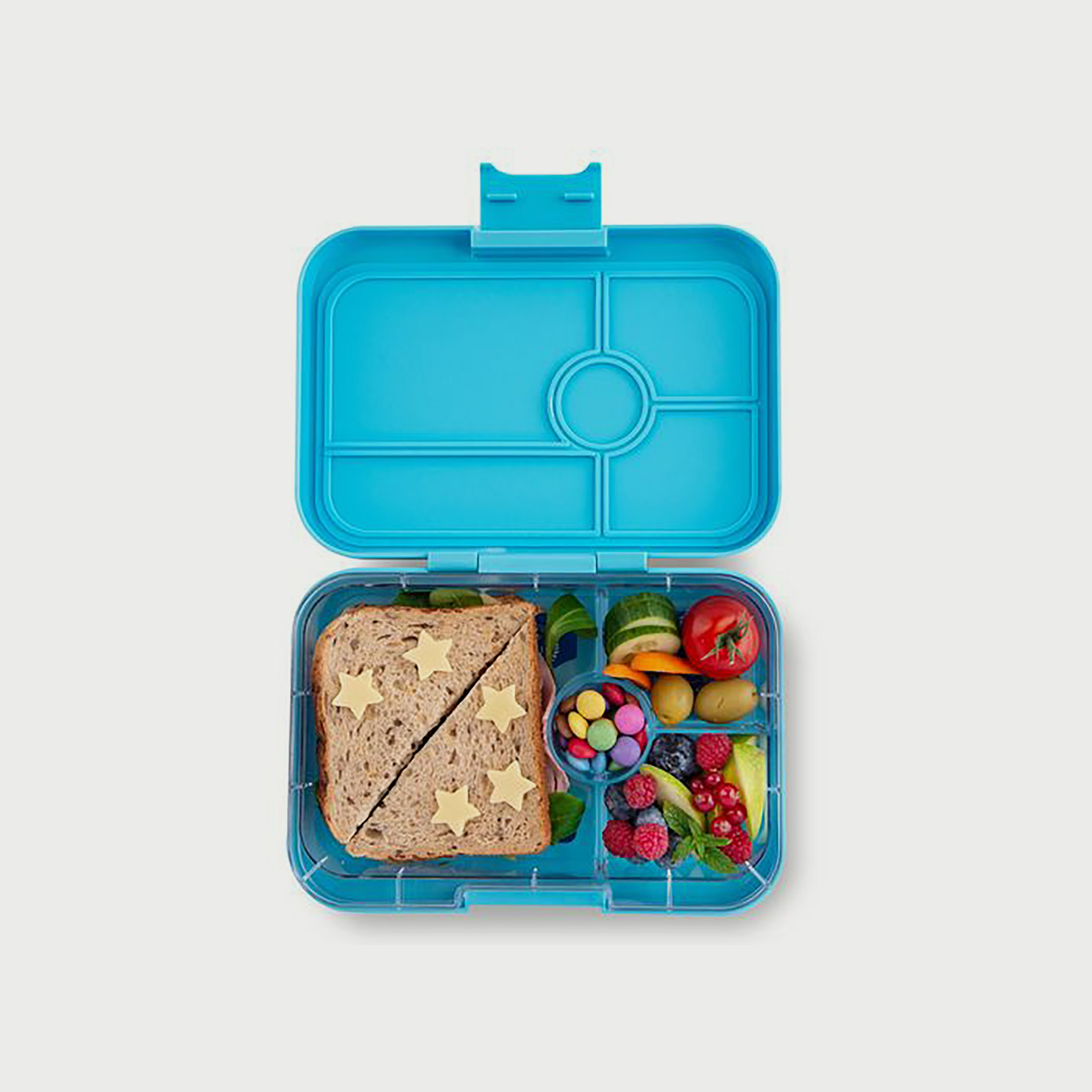 صينية 4 مقصورات تاباس من يامبوكس, نافيس بلو-school-lunchessentials-lunchboxes-image-3