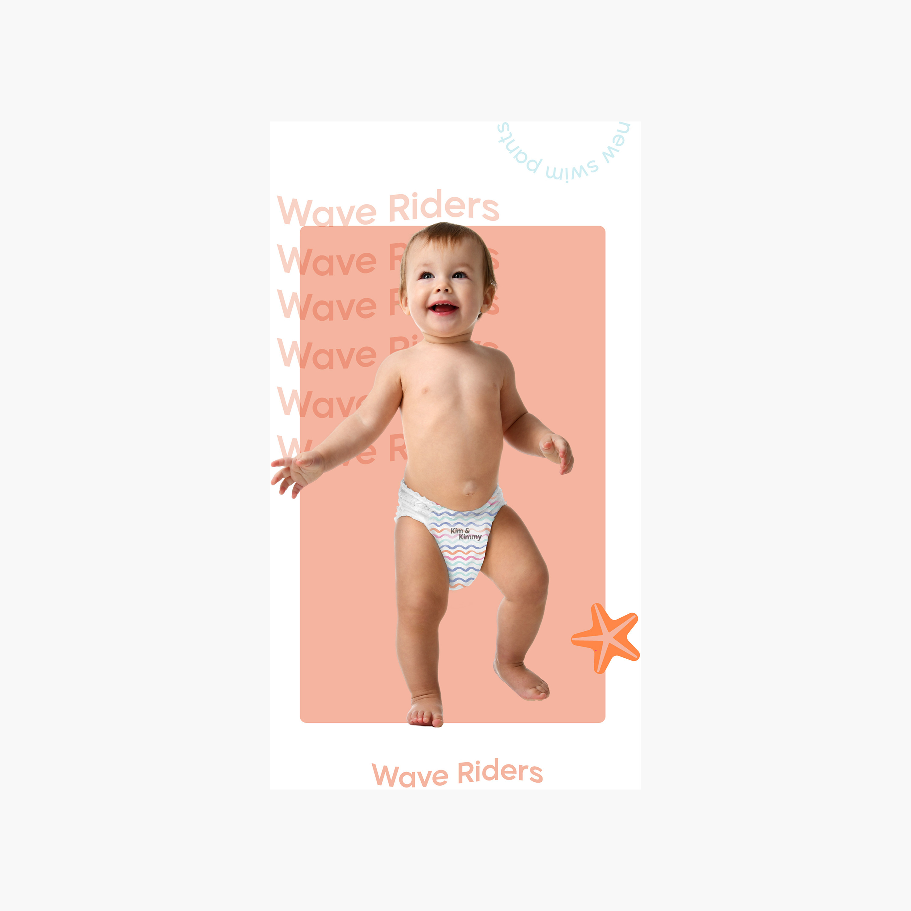 Kim & Kimmy - Swim Pants - Large Qty 15 - Wave Riders-baby-diapering-diapers-image-2
