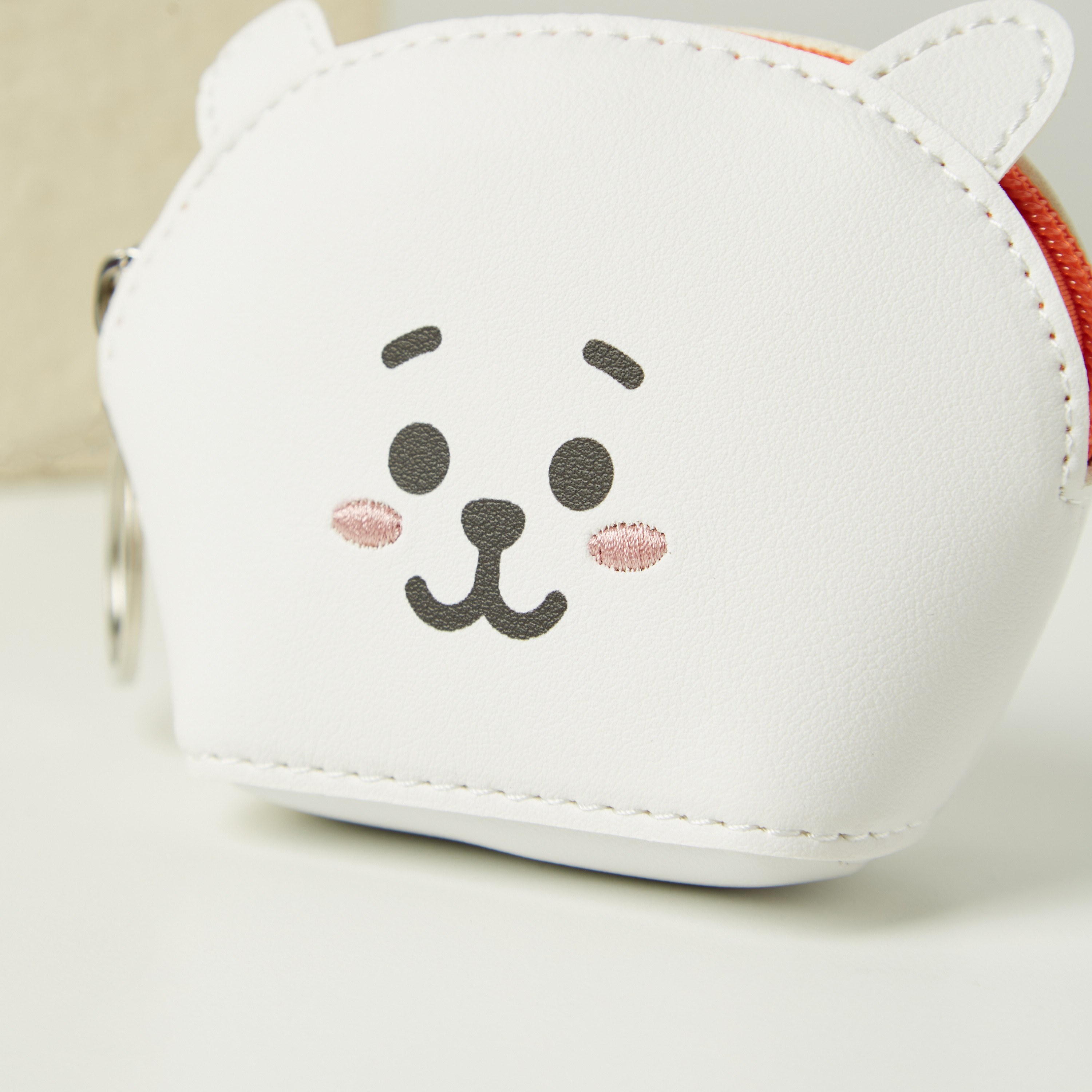 محفظة نقود بطبعات مع حلقة مفاتيح-girls-accessories-bags-image-3