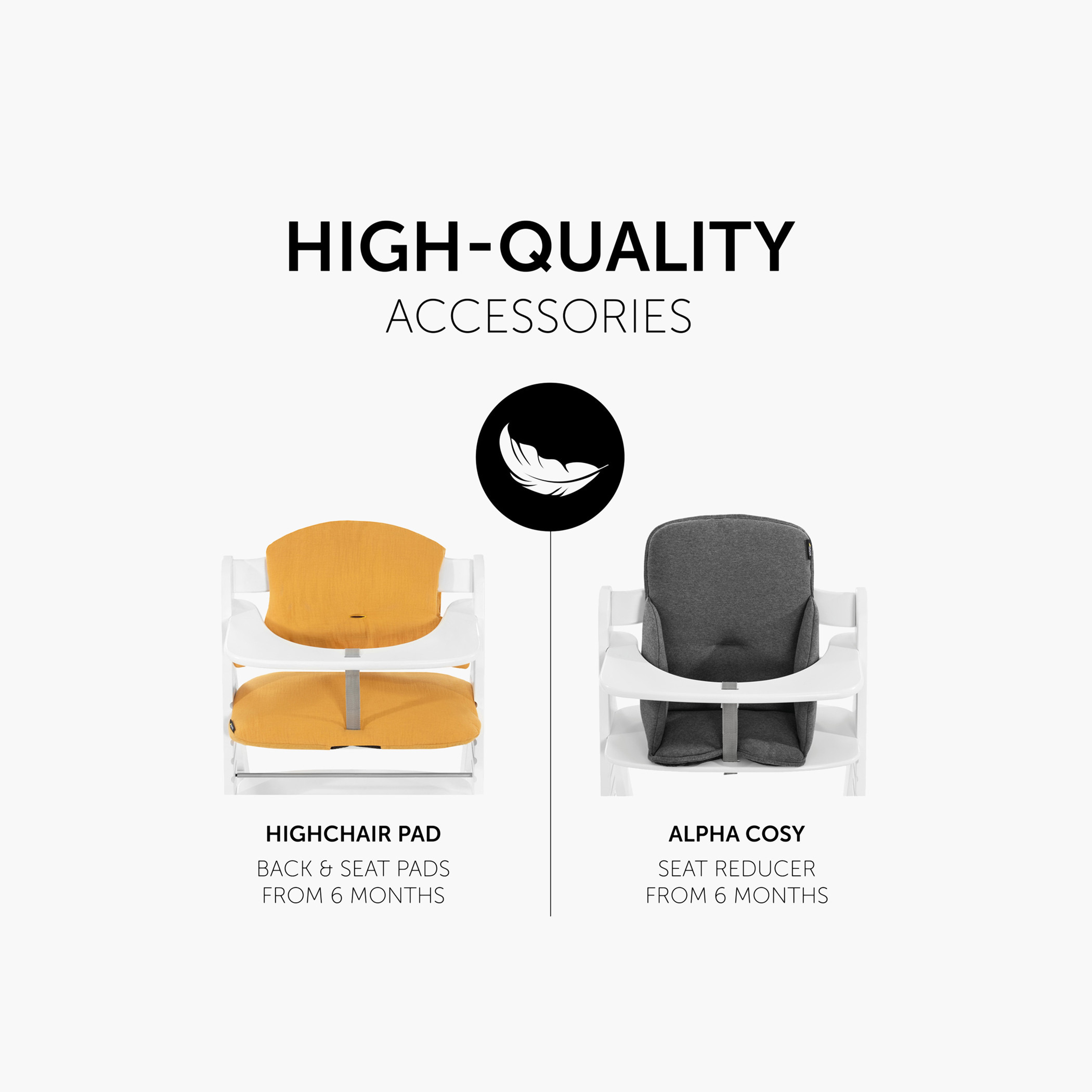 Buy Hauck Alpha High Chair with Tray for Babies Online in UAE