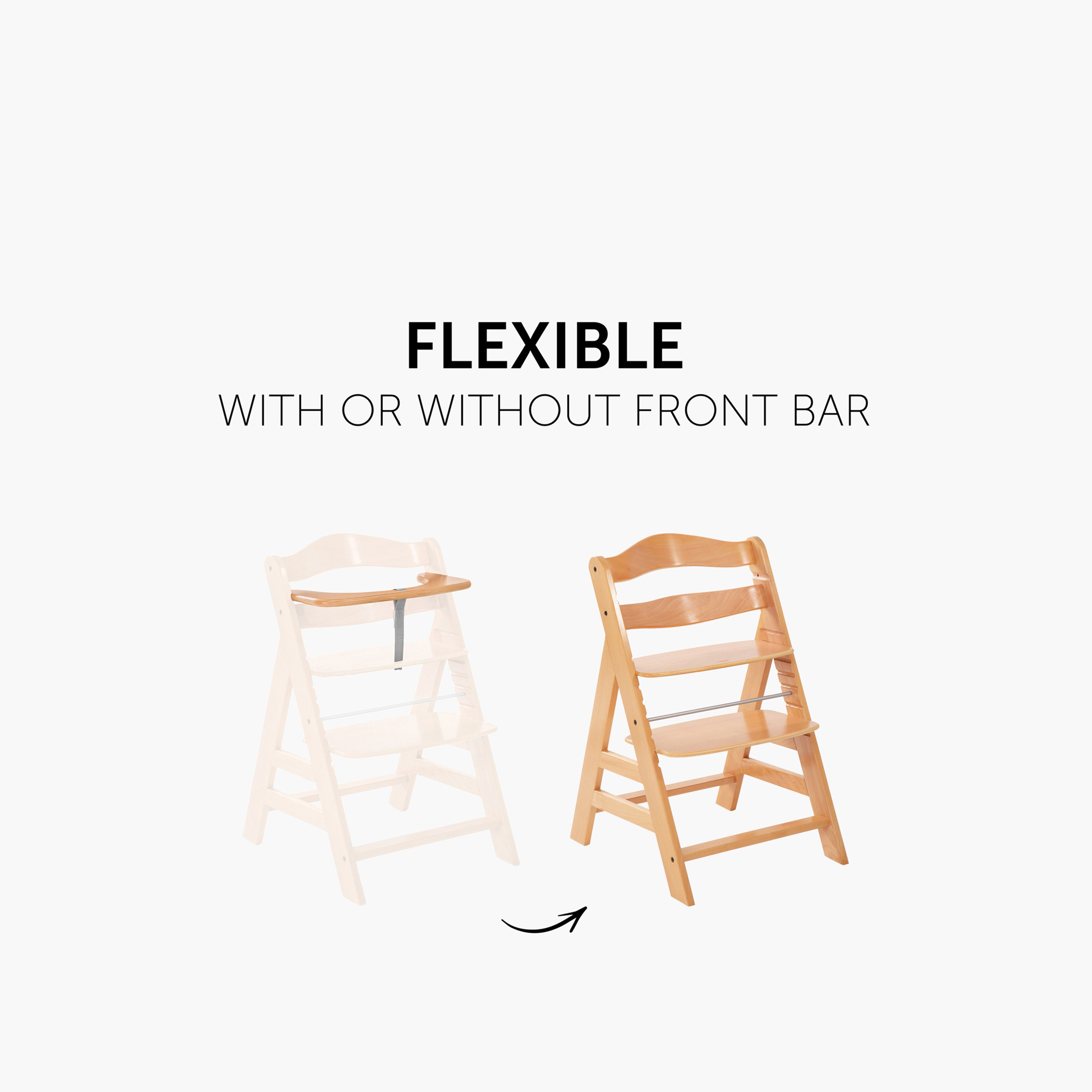 Hauck Alpha+ High Chair with Tray-baby-feeding-highchairsandboosters-image-7