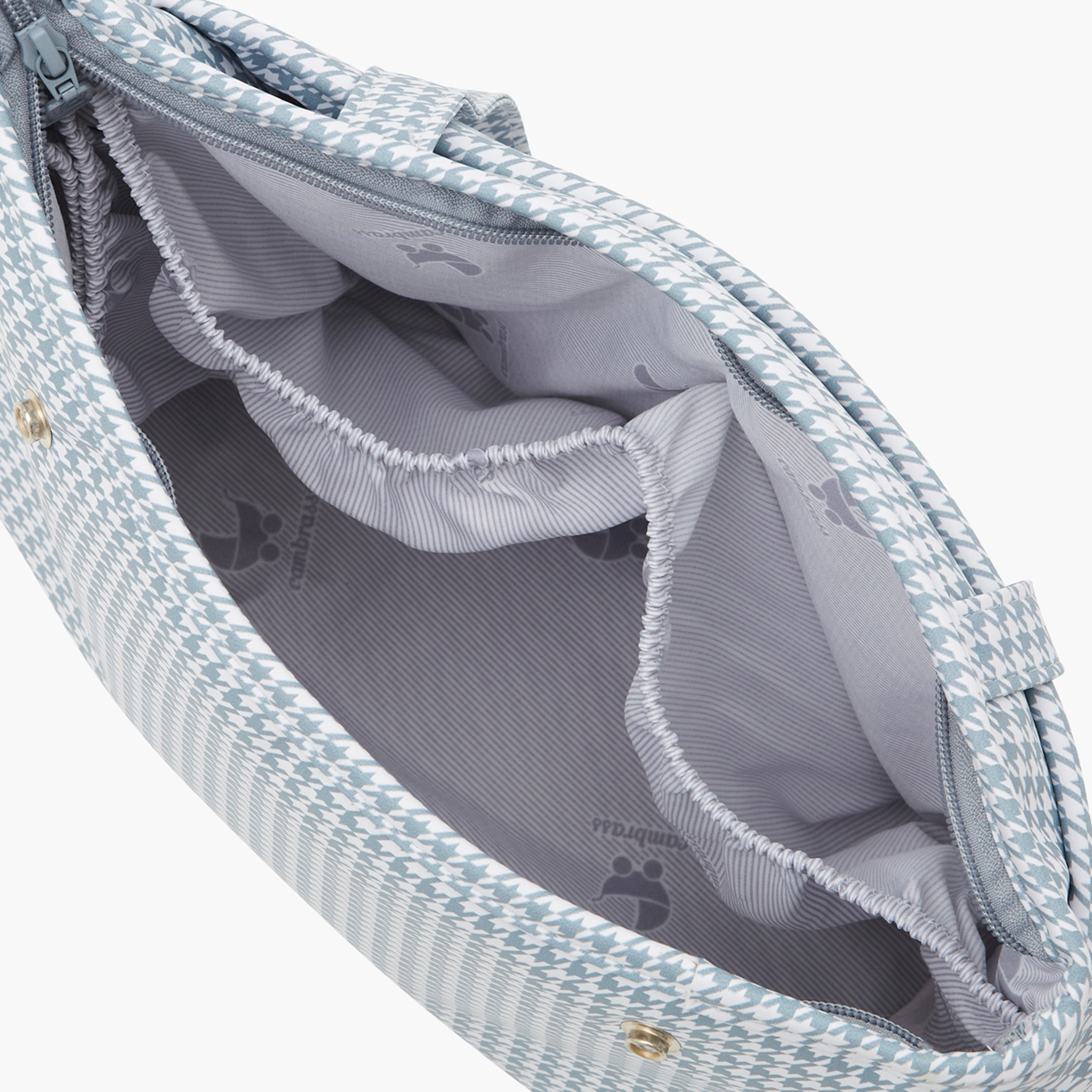 شنطة حفّاضات مربعات بسحّاب إغلاق من كامبراس-baby-gear-diaperbags-image-5