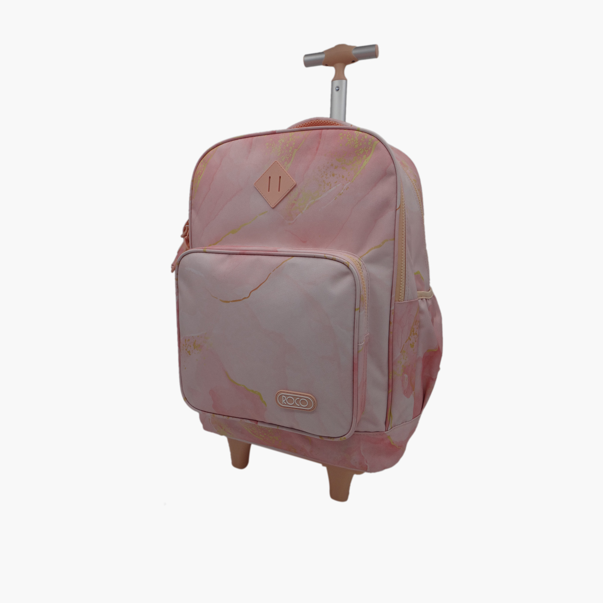 شنطة ظهر ترولي بطبعات رخامية من روكو - 18 بوصة-school-bagsandbackpacks-trolleybags-image-1
