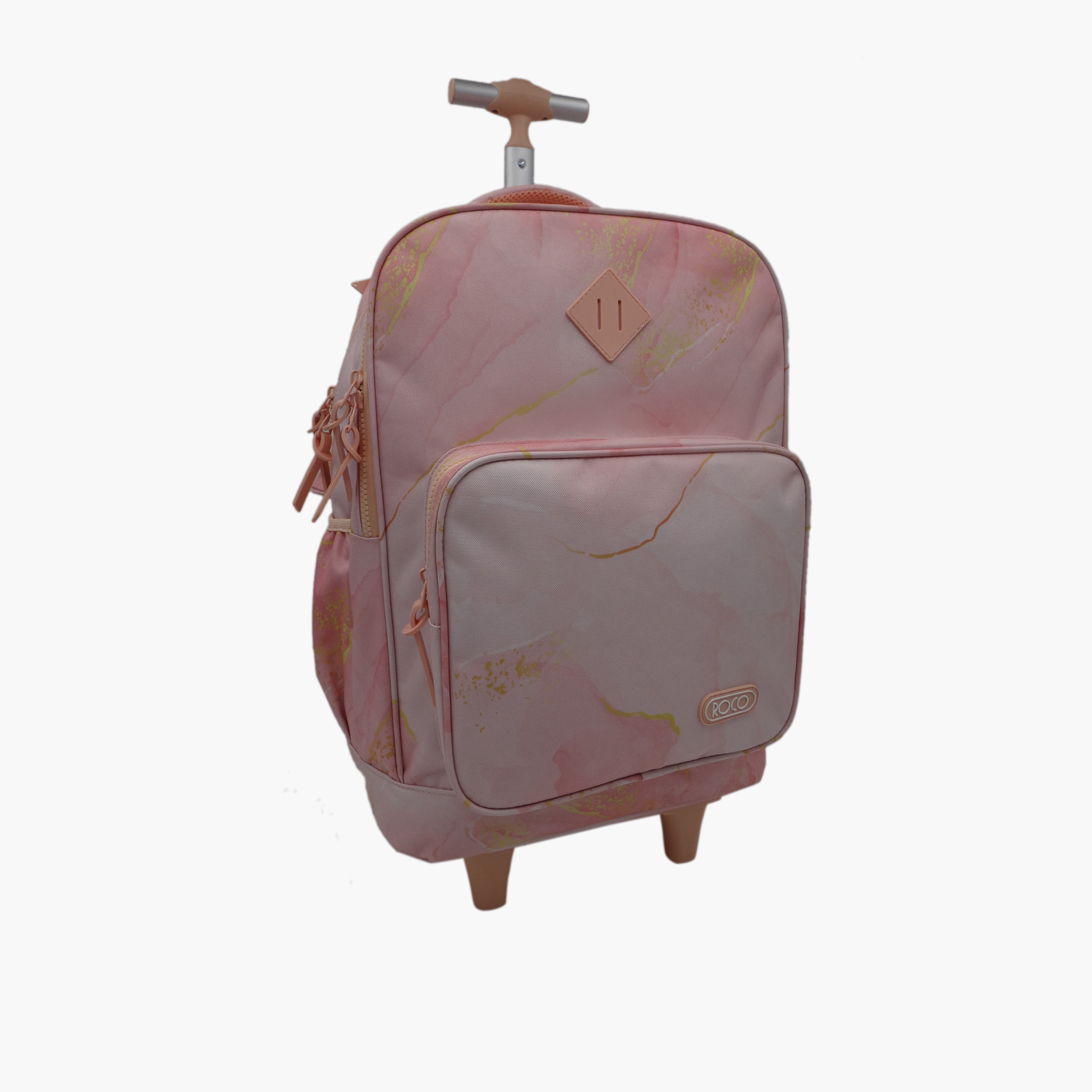 شنطة ظهر ترولي بطبعات رخامية من روكو - 18 بوصة-school-bagsandbackpacks-trolleybags-image-2