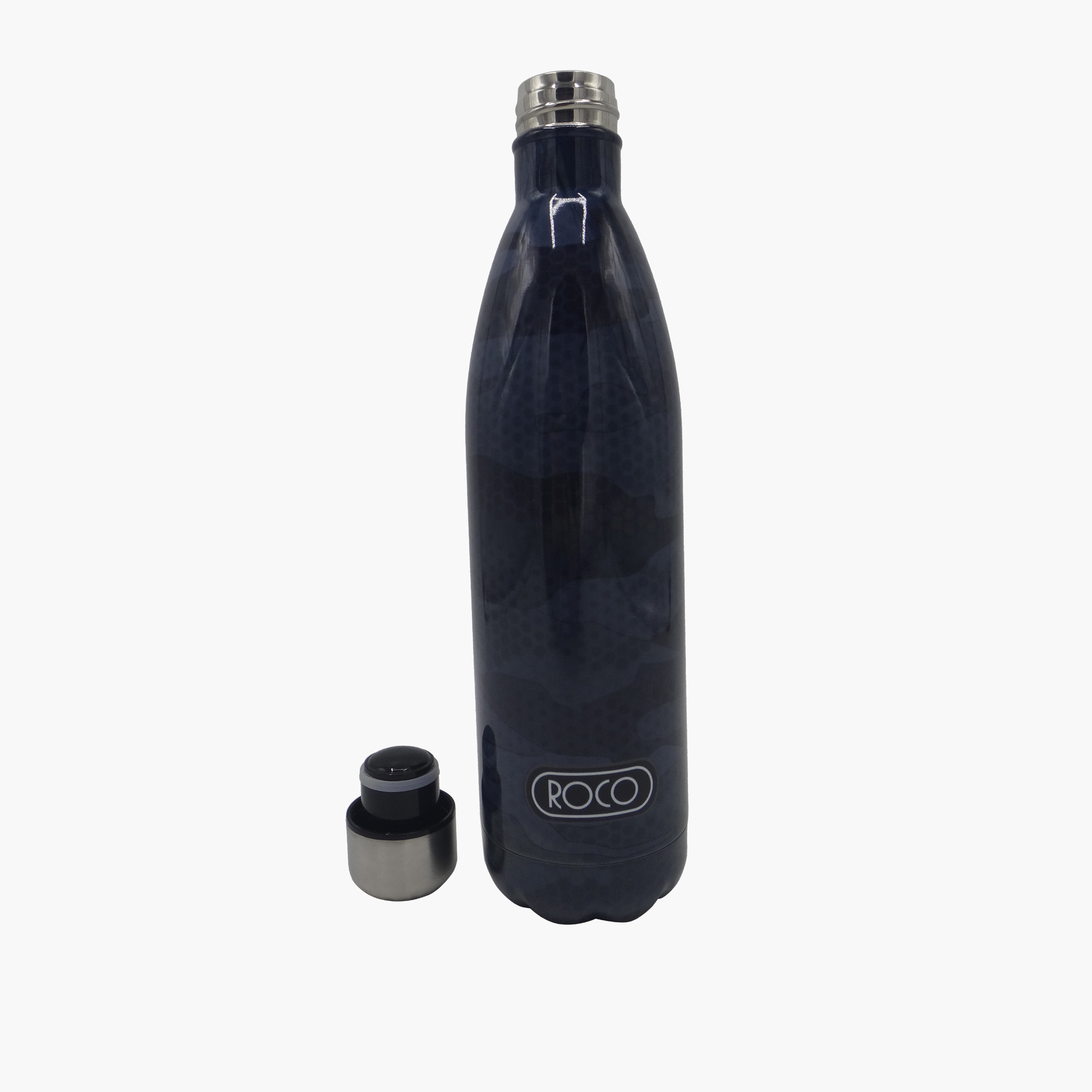 قارورة ماء ستانلس ستيل بطبعات مموهة من روكو-school-waterbottles-image-2