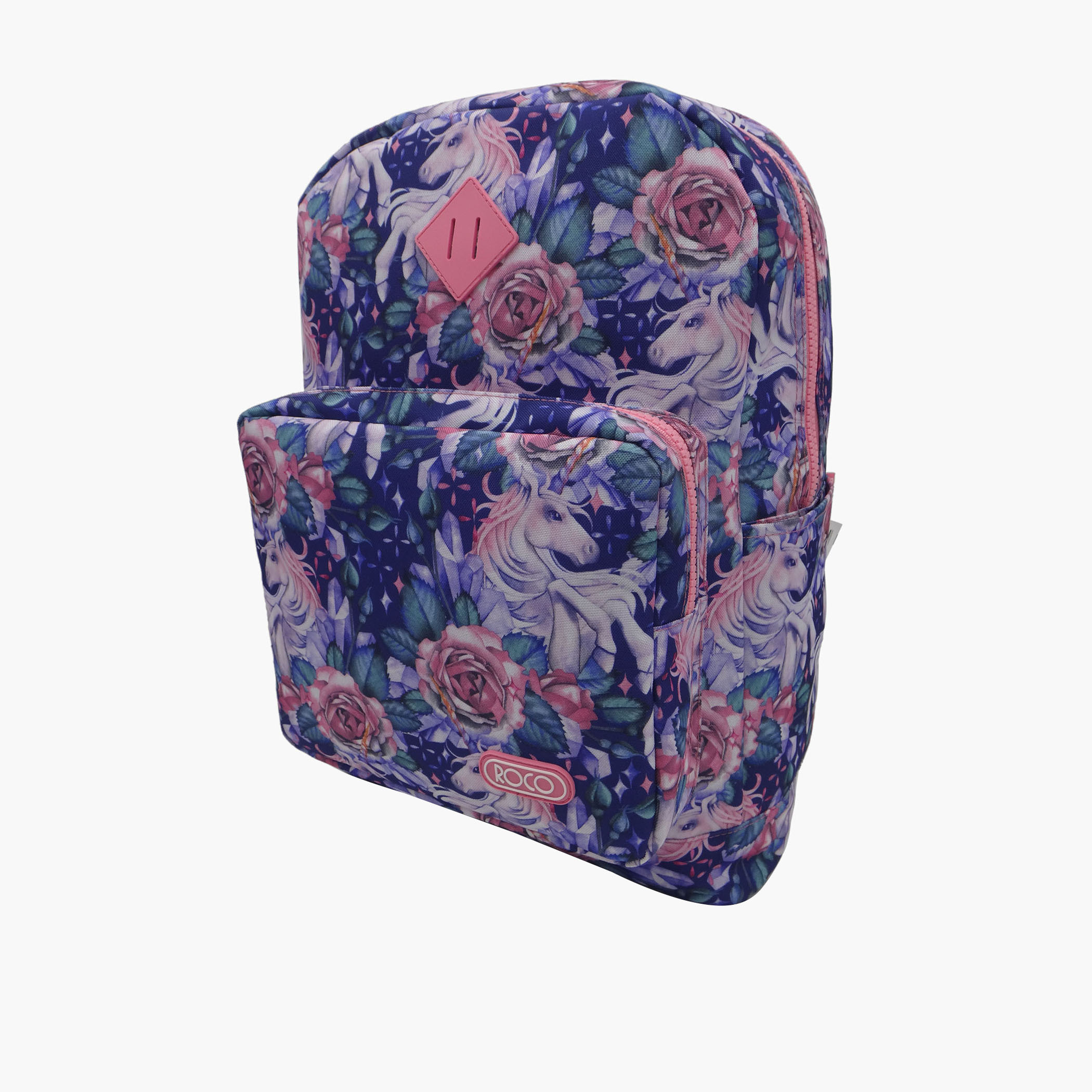 Roco All-Over Unicorn Print Backpack with Pencil Case - 17 inches-school-bagsandbackpacks-backpacks-image-1