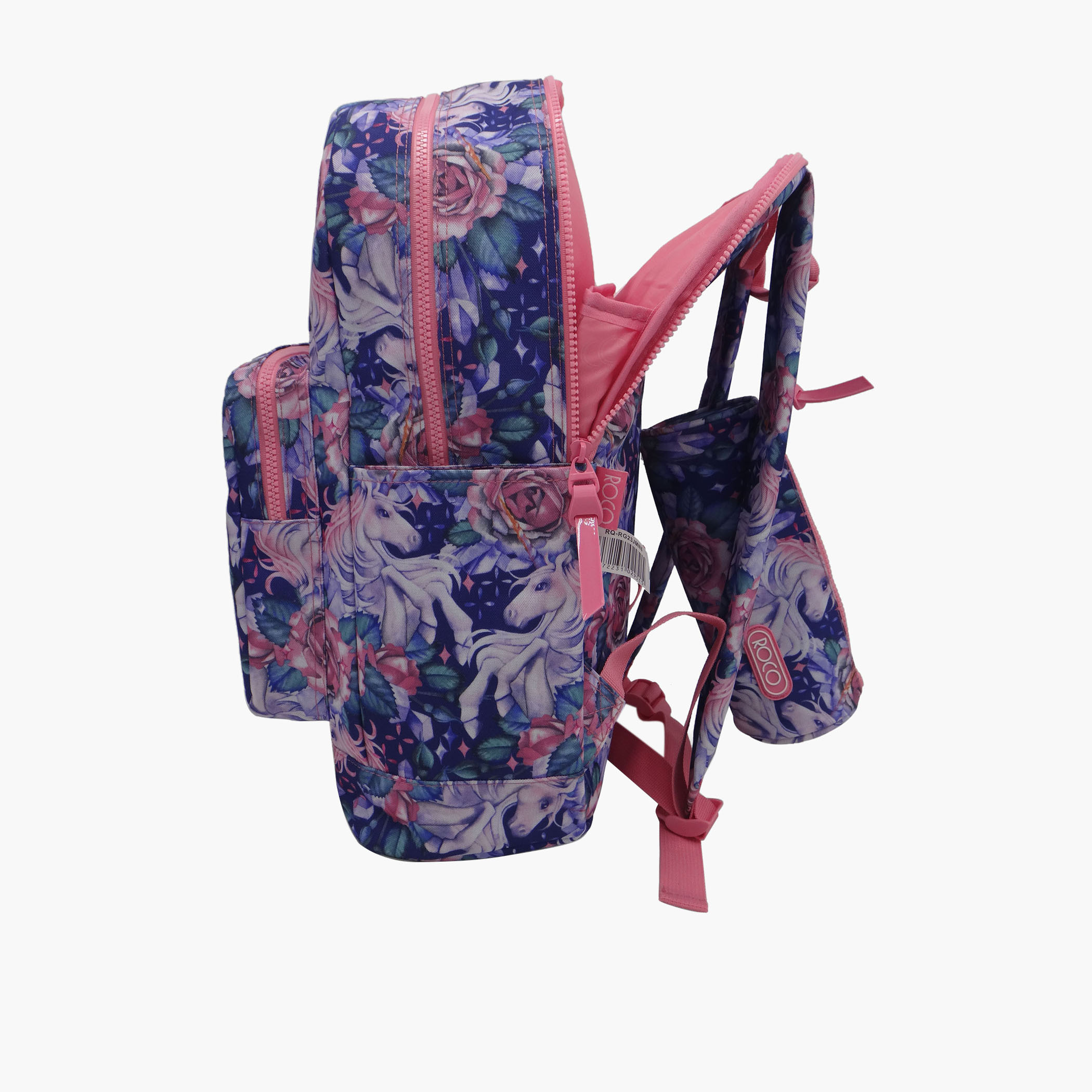 Roco All-Over Unicorn Print Backpack with Pencil Case - 17 inches-school-bagsandbackpacks-backpacks-image-3