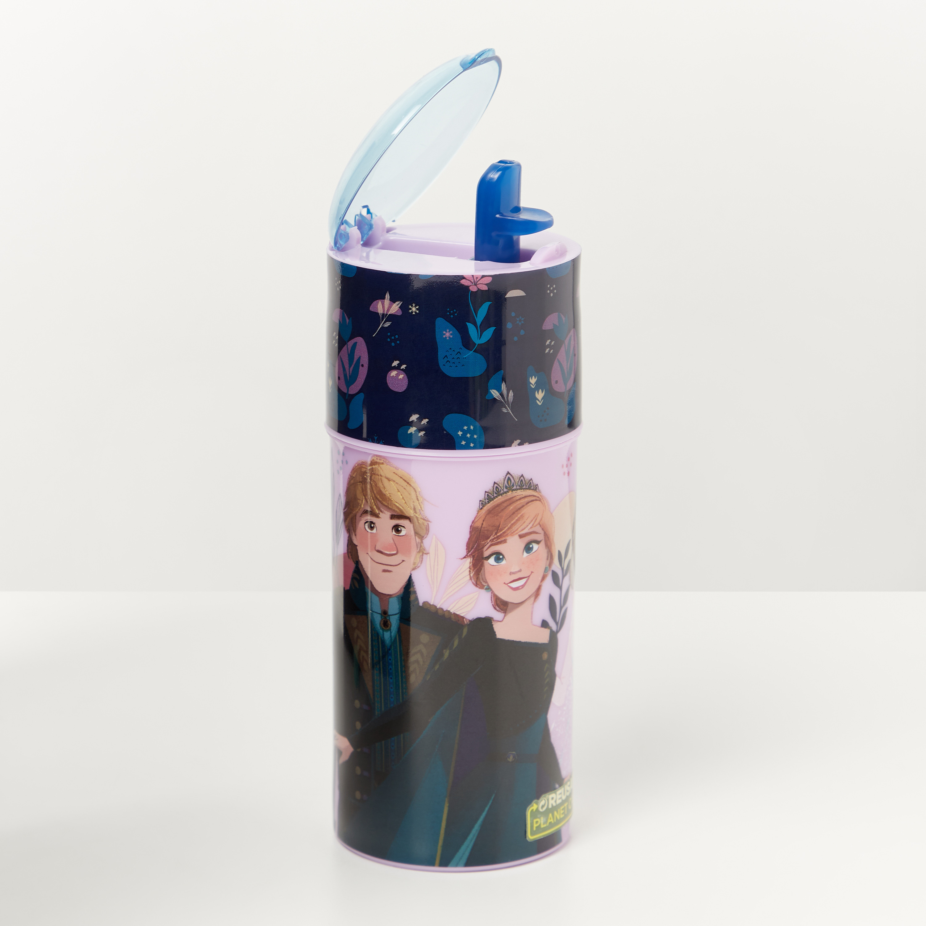 Disney Frozen Print Sipper Water Bottle - 350 ml-baby-feeding-mealtimeessentials-image-2
