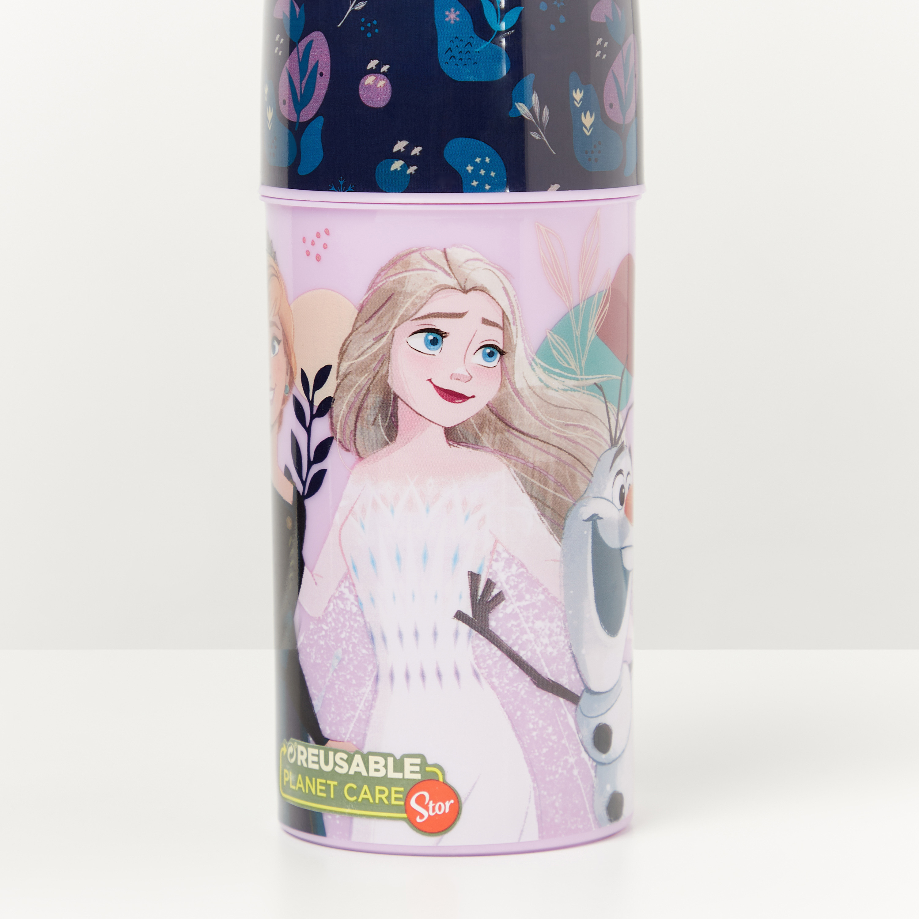 Disney Frozen Print Sipper Water Bottle - 350 ml-baby-feeding-mealtimeessentials-image-3