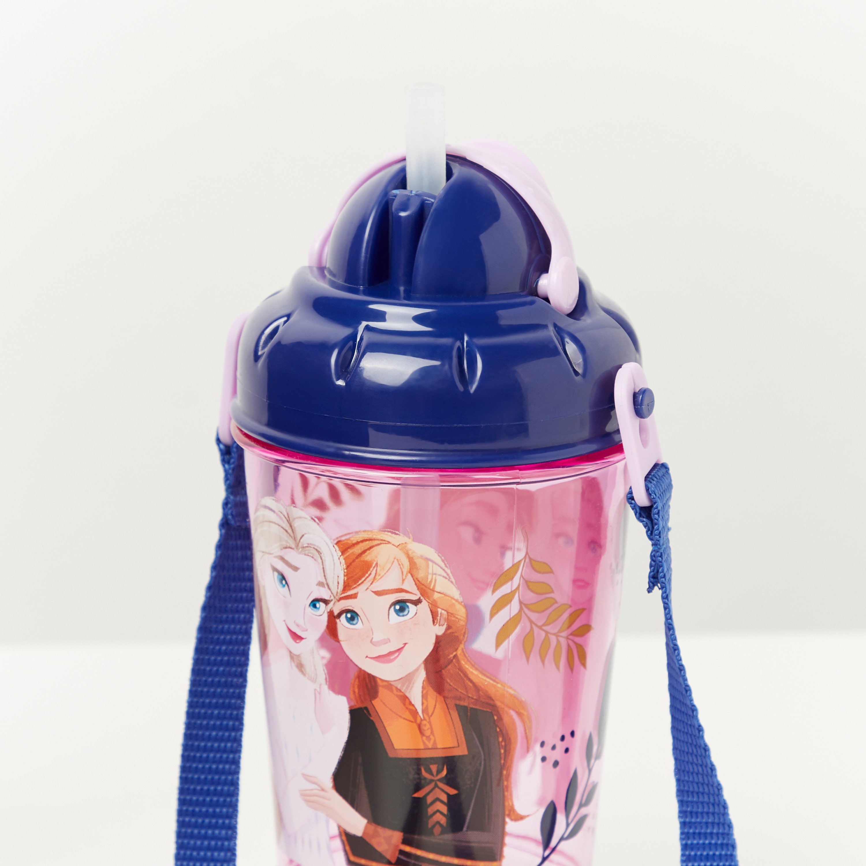 قارورة مياه بقشة وحزام وطبعات فروزن من ديزني - 440 مل-baby-feeding-mealtimeessentials-image-3