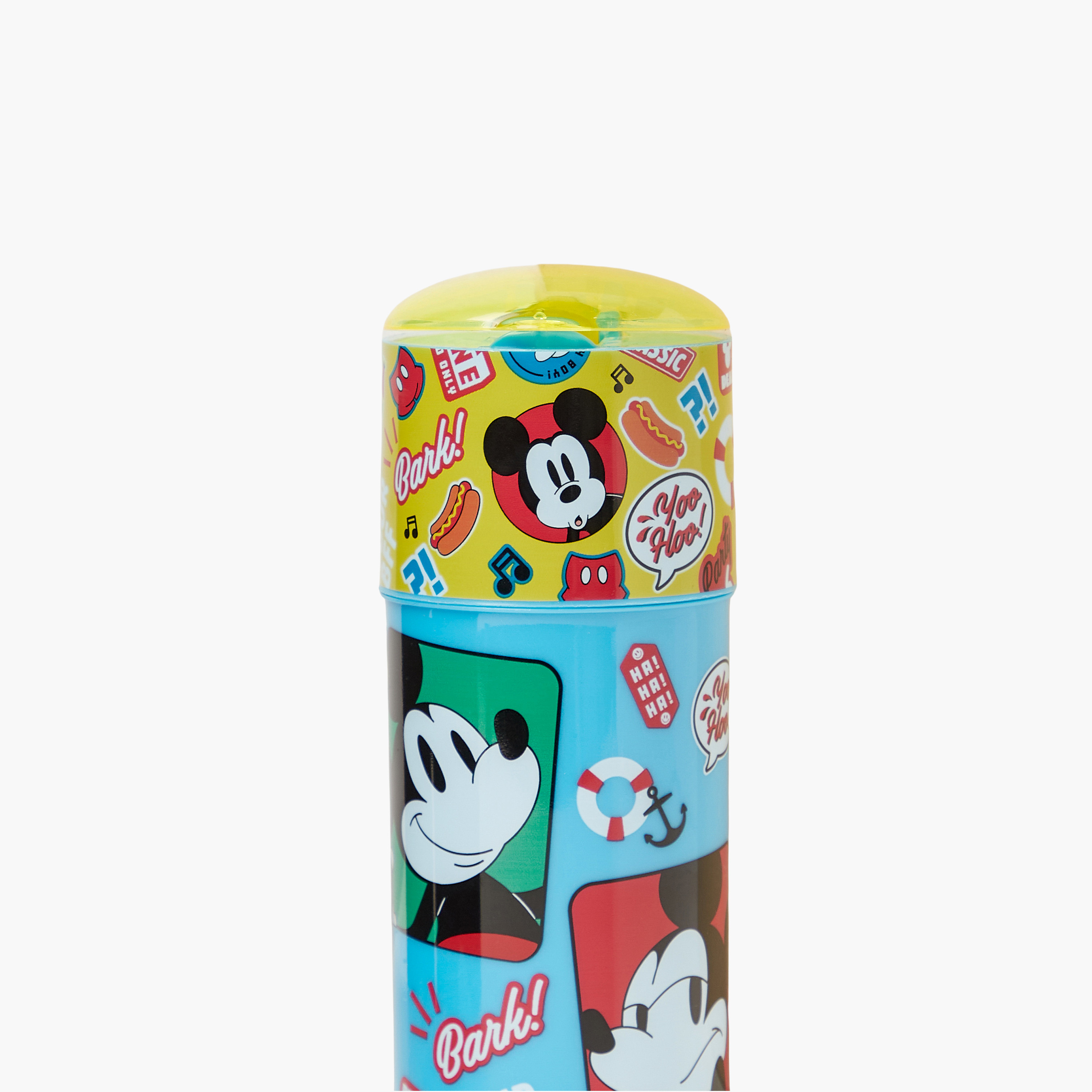 Disney Mickey Mouse Print Sipper Water Bottle - 350 ml-baby-feeding-mealtimeessentials-image-2